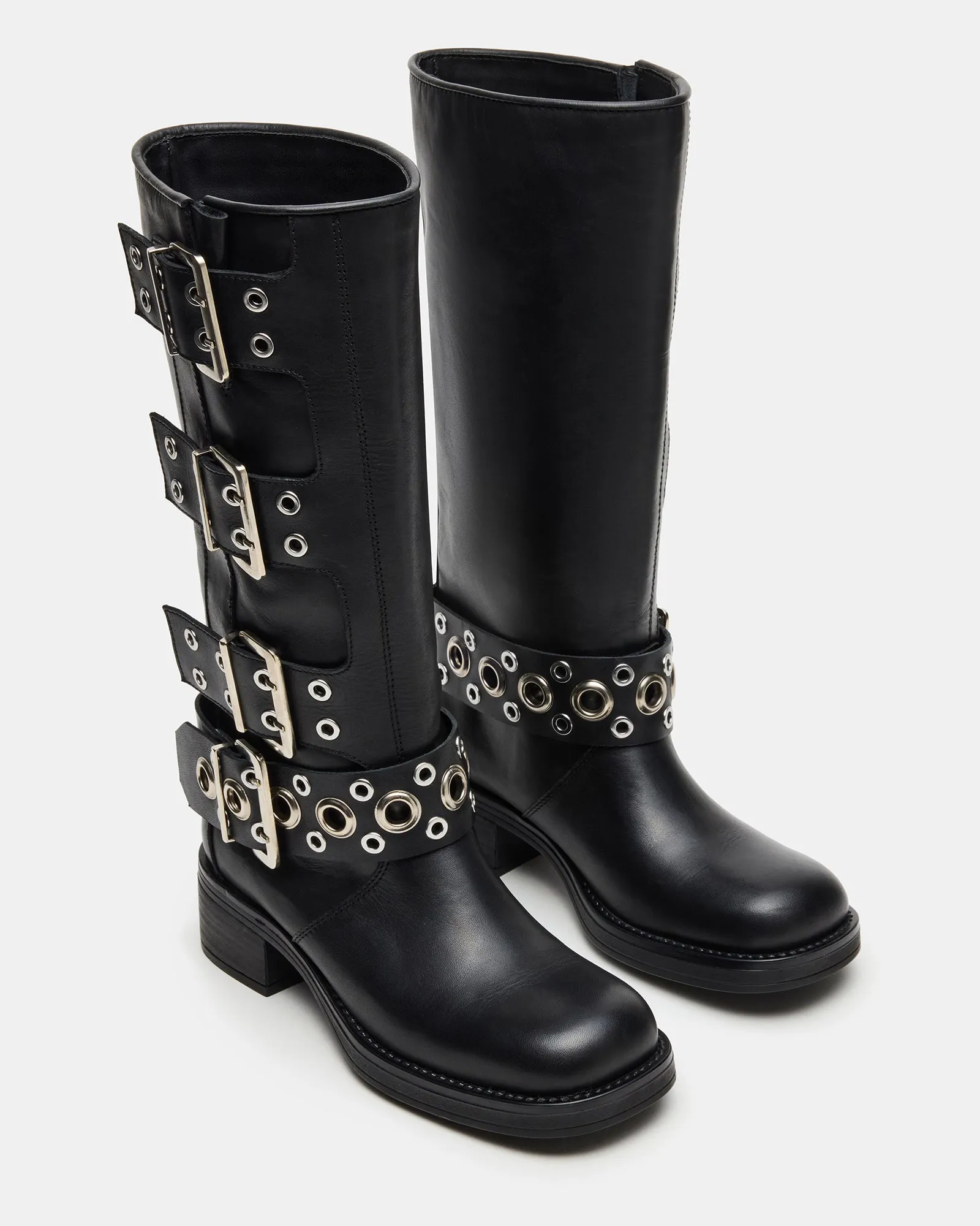 RAMPAGE BLACK LEATHER sold by Steve Madden product image thumbnail 2