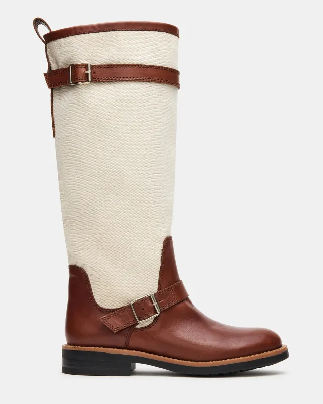 SADY NATURAL/COGNAC sold by Steve Madden