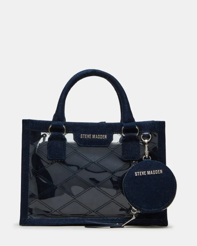 CELESTE BAG DARK BLUE sold by Steve Madden