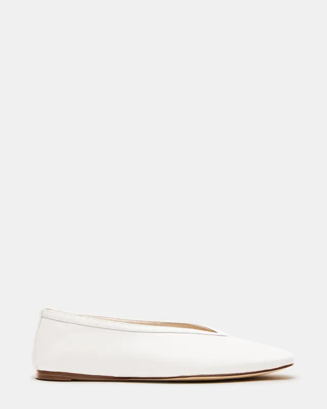 LENI WHITE LEATHER - SM REBOOTED sold by Steve Madden