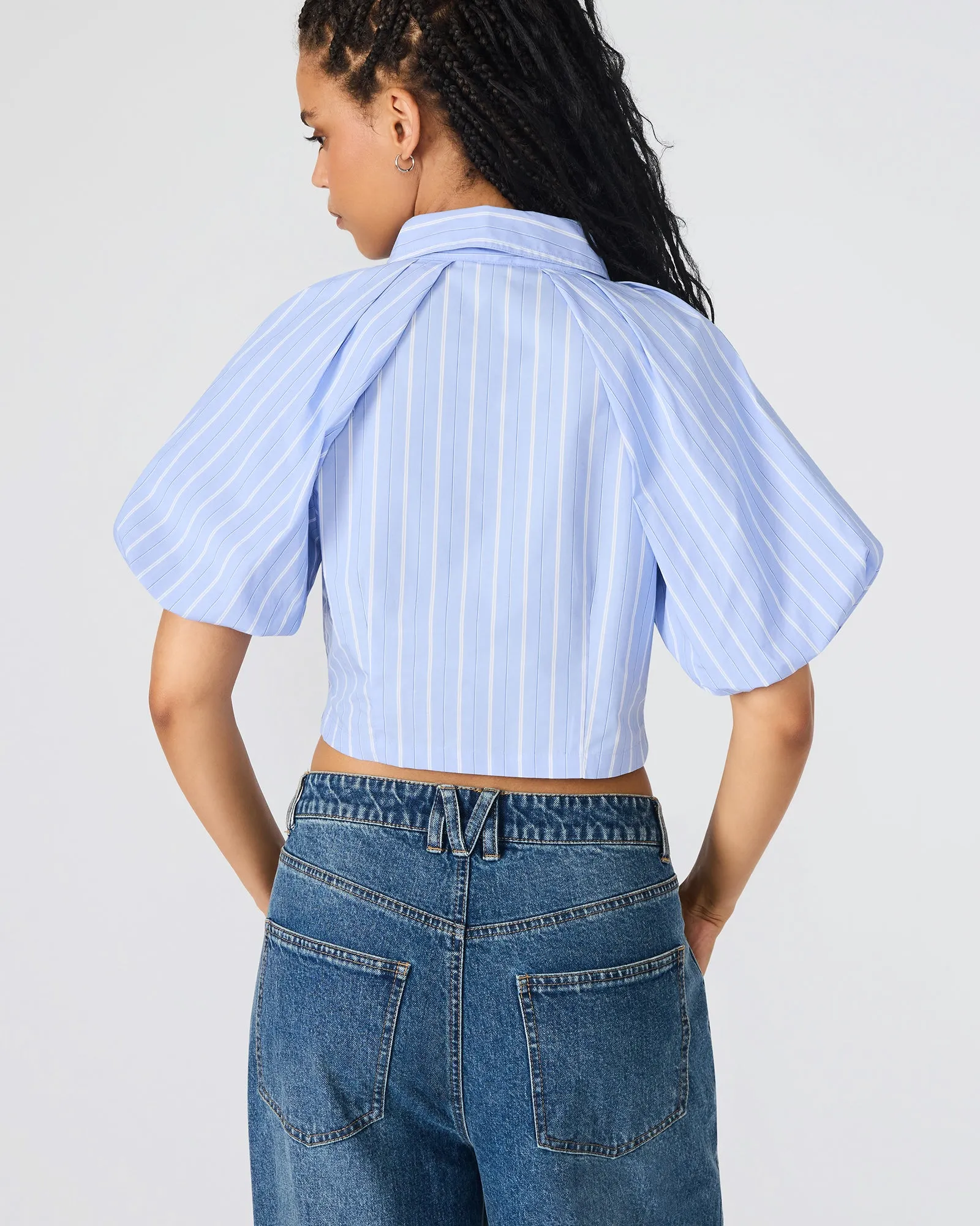 REECE TOP SOFT BLUE sold by Steve Madden product image thumbnail 4