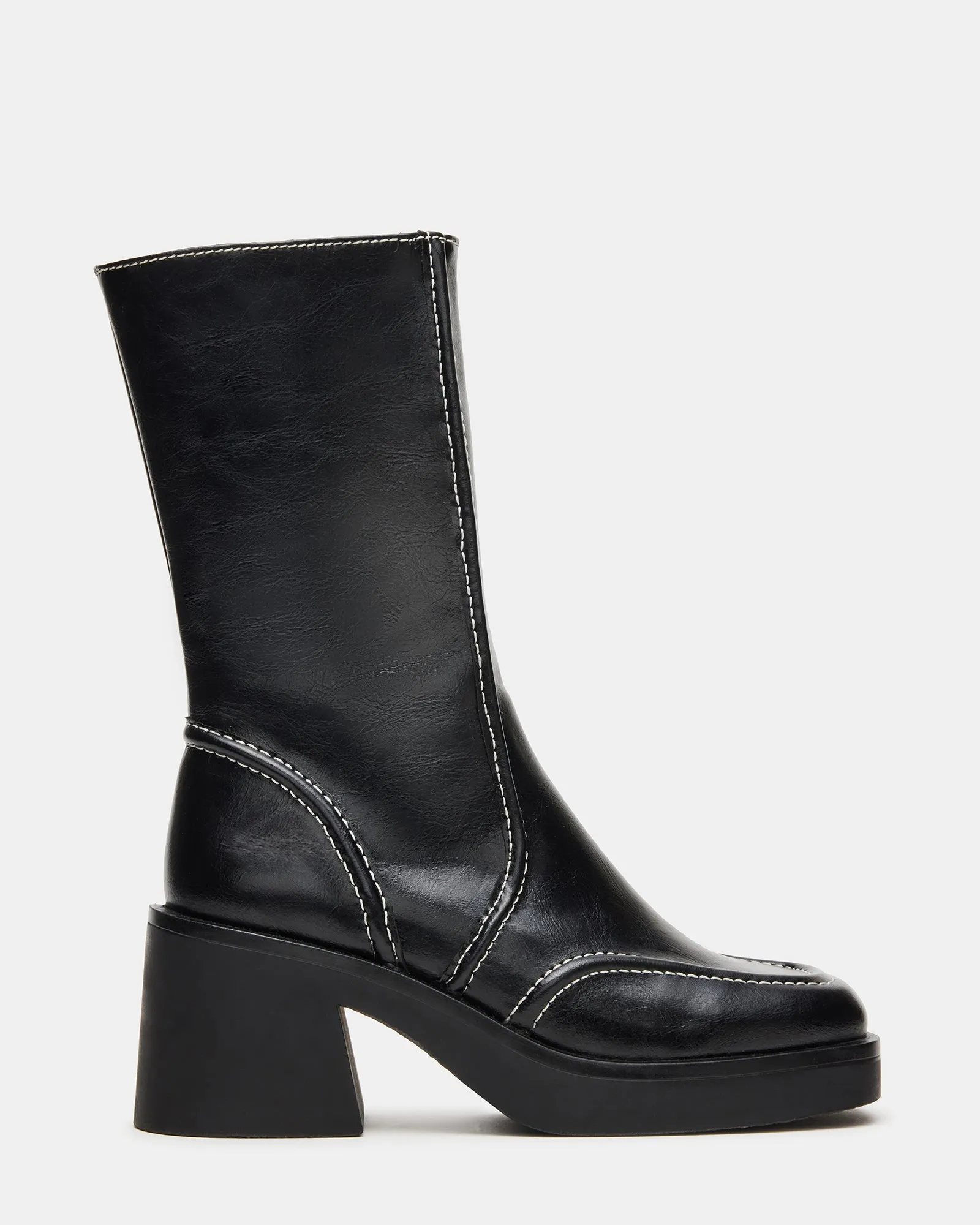 ALTER BLACK PATENT sold by Steve Madden