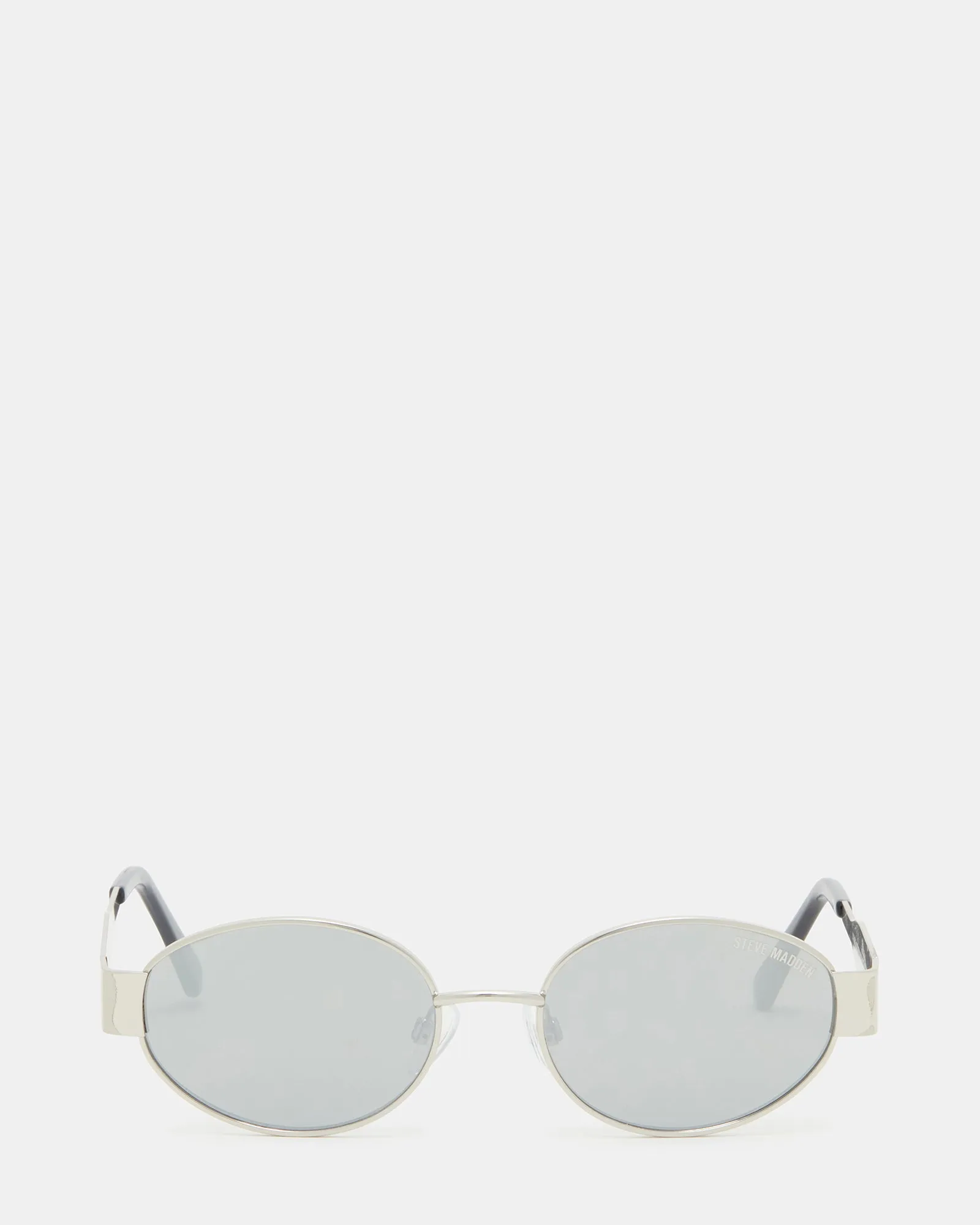 MYSTIE SUNGLASSES SILVER sold by Steve Madden