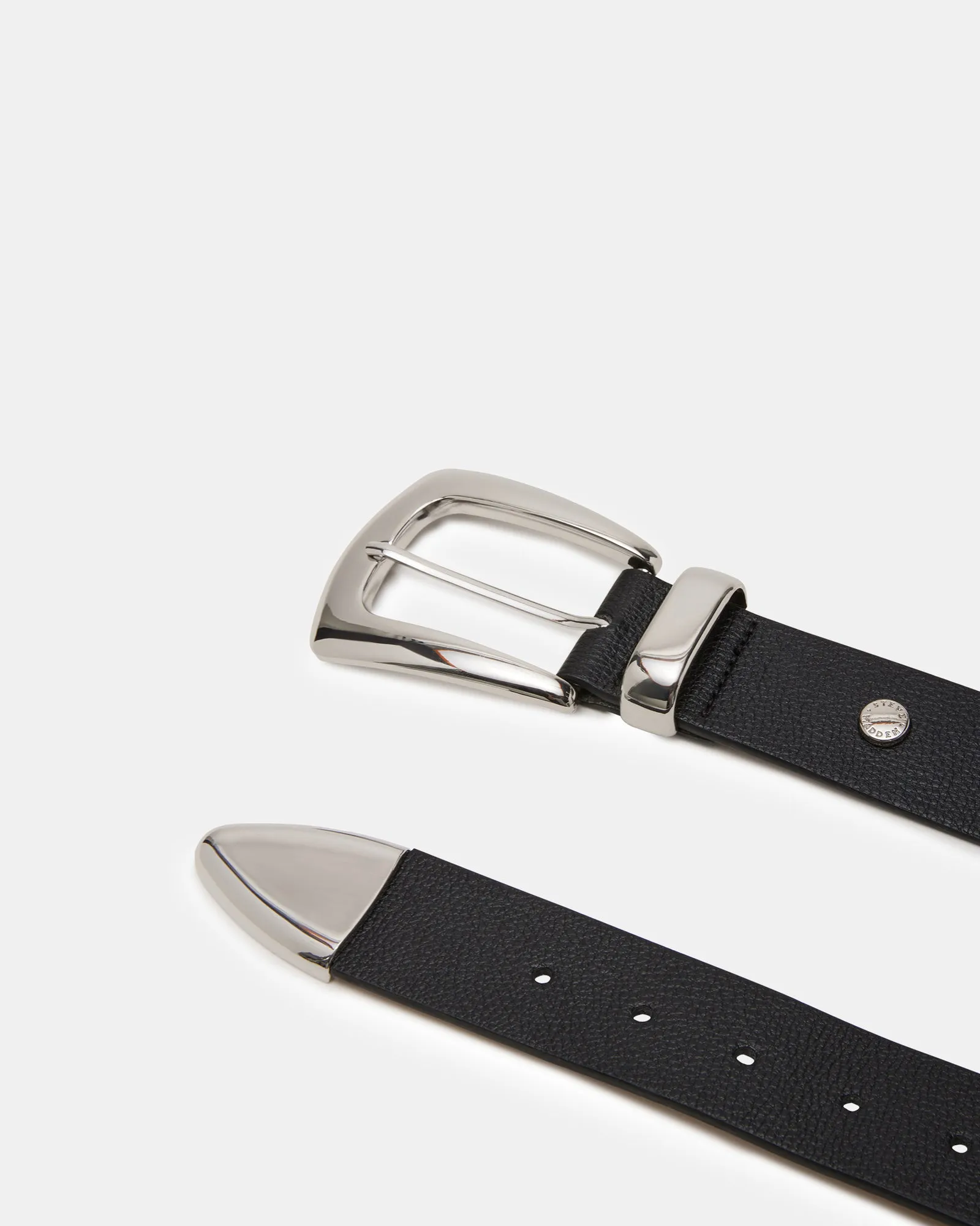 PUFFY 3-PIECE HARDWARE BELT BLACK - SM REBOOTED sold by Steve Madden product image thumbnail 2