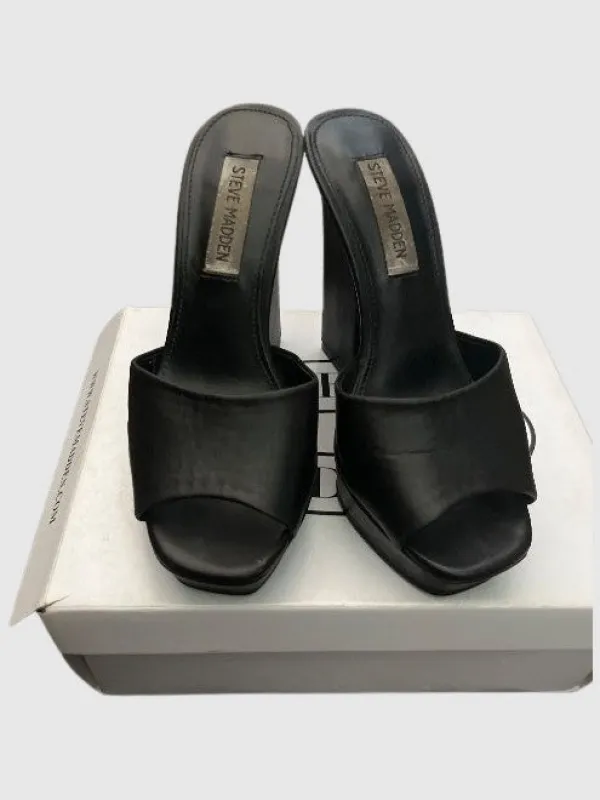 Tanya Black leather - SM REBOOTED sold by Steve Madden