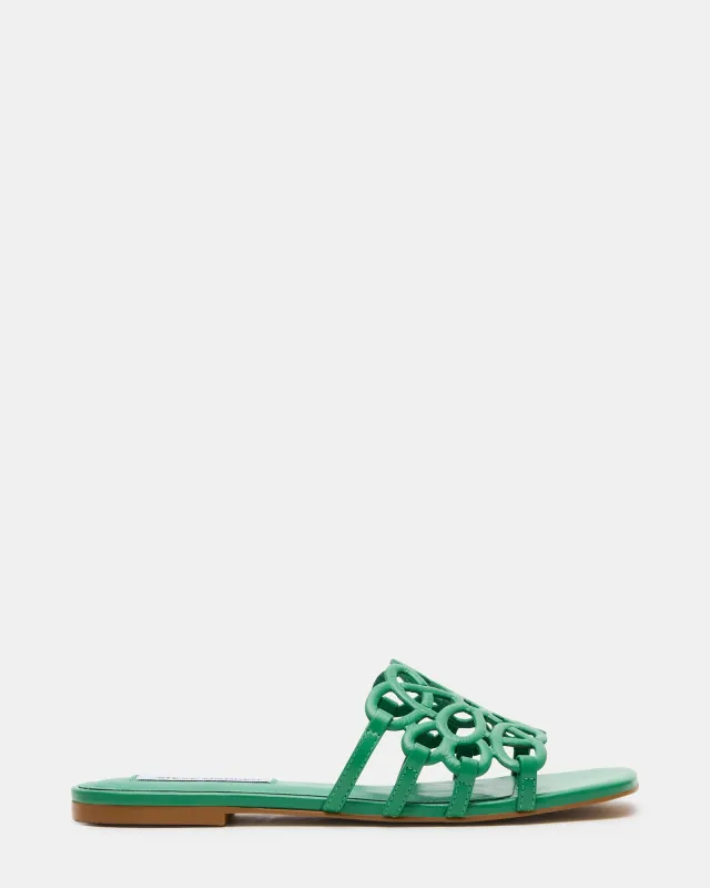 LOTUS GREEN LEATHER sold by Steve Madden