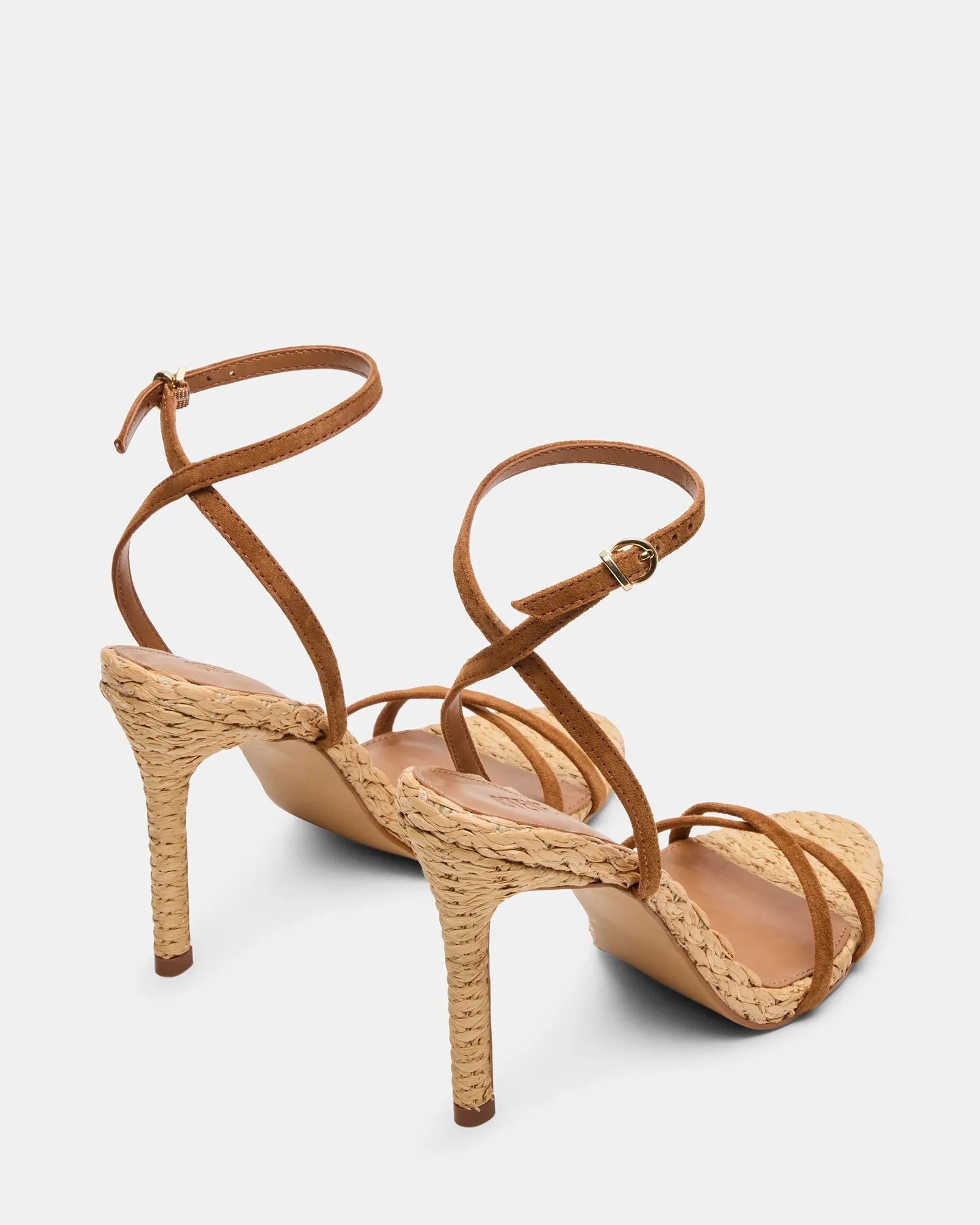 JYPSEY CHESTNUT SUEDE RAFFIA sold by Steve Madden product image thumbnail 5