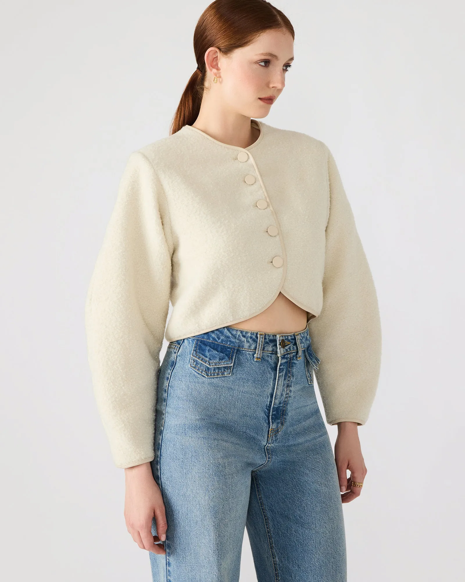 EMILI JACKET CREAM sold by Steve Madden product image thumbnail 2