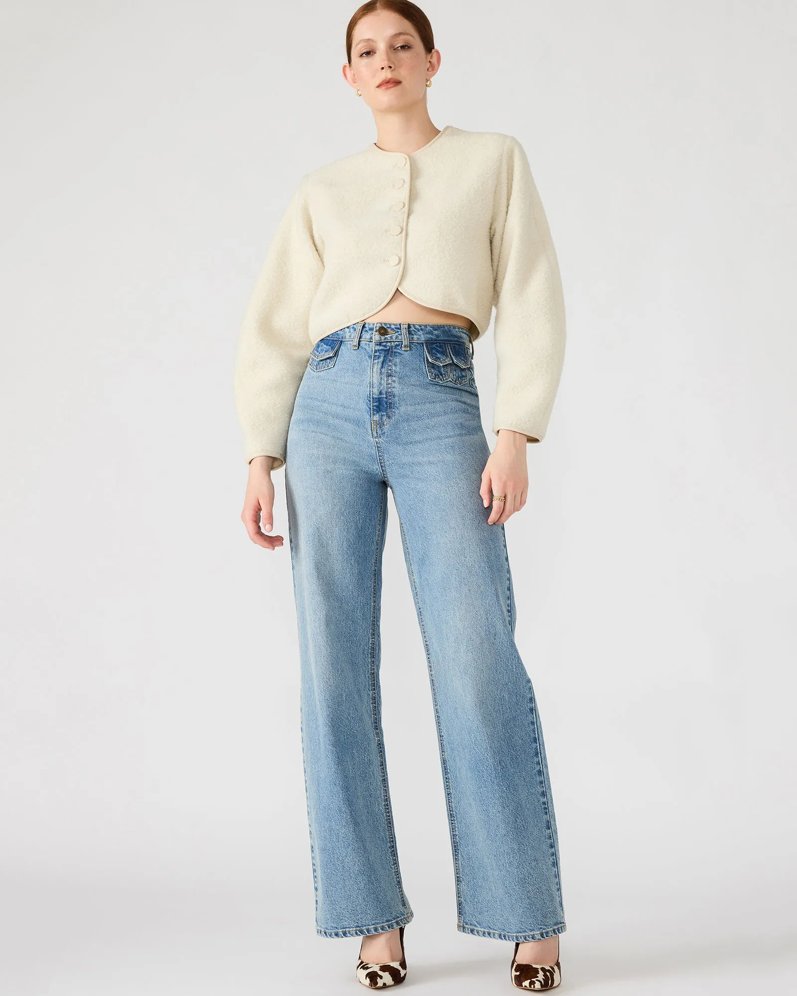 EMILI JACKET CREAM sold by Steve Madden product image thumbnail 4