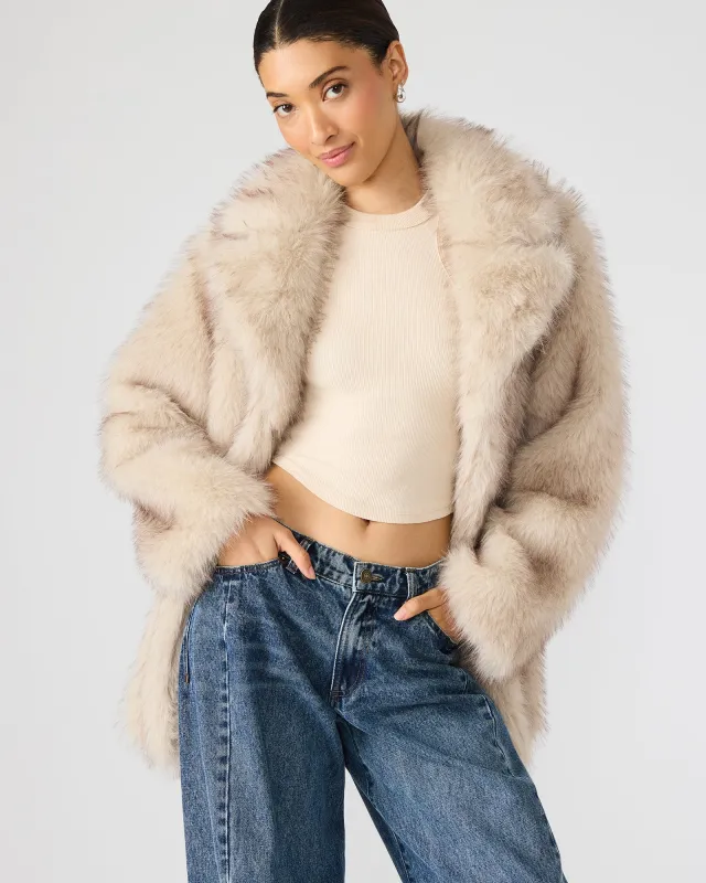 KINDRA COAT NATURAL sold by Steve Madden