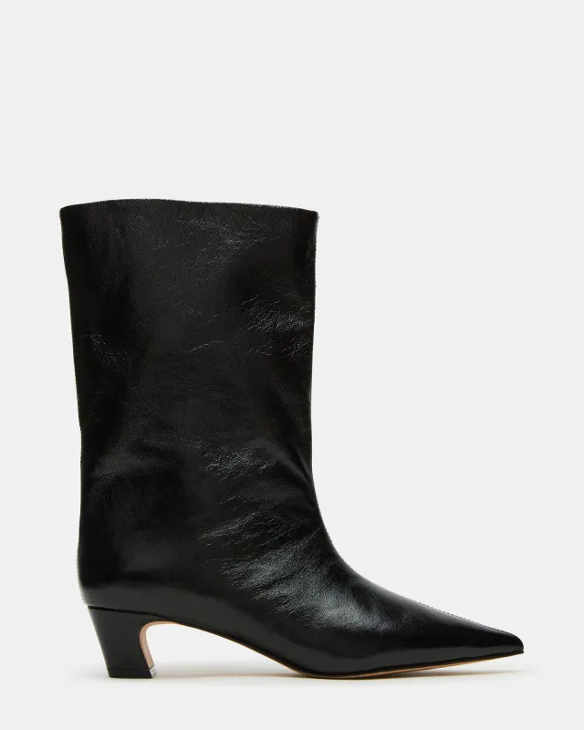 LYTTON BLACK PATENT sold by Steve Madden