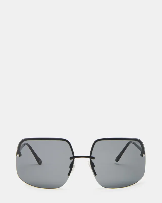PRATT SUNGLASSES BLACK sold by Steve Madden