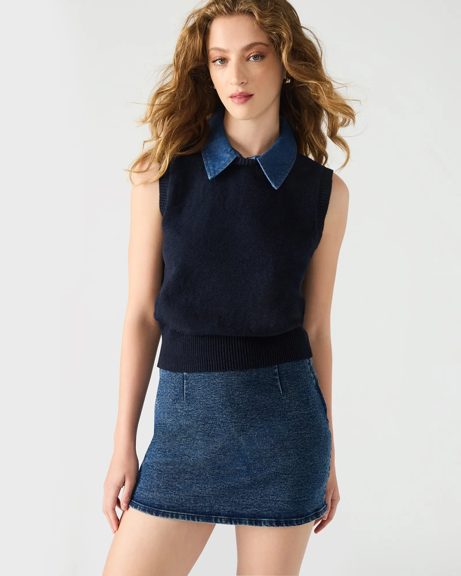 JEANE SWEATER VEST MULTI sold by Steve Madden product image thumbnail 2