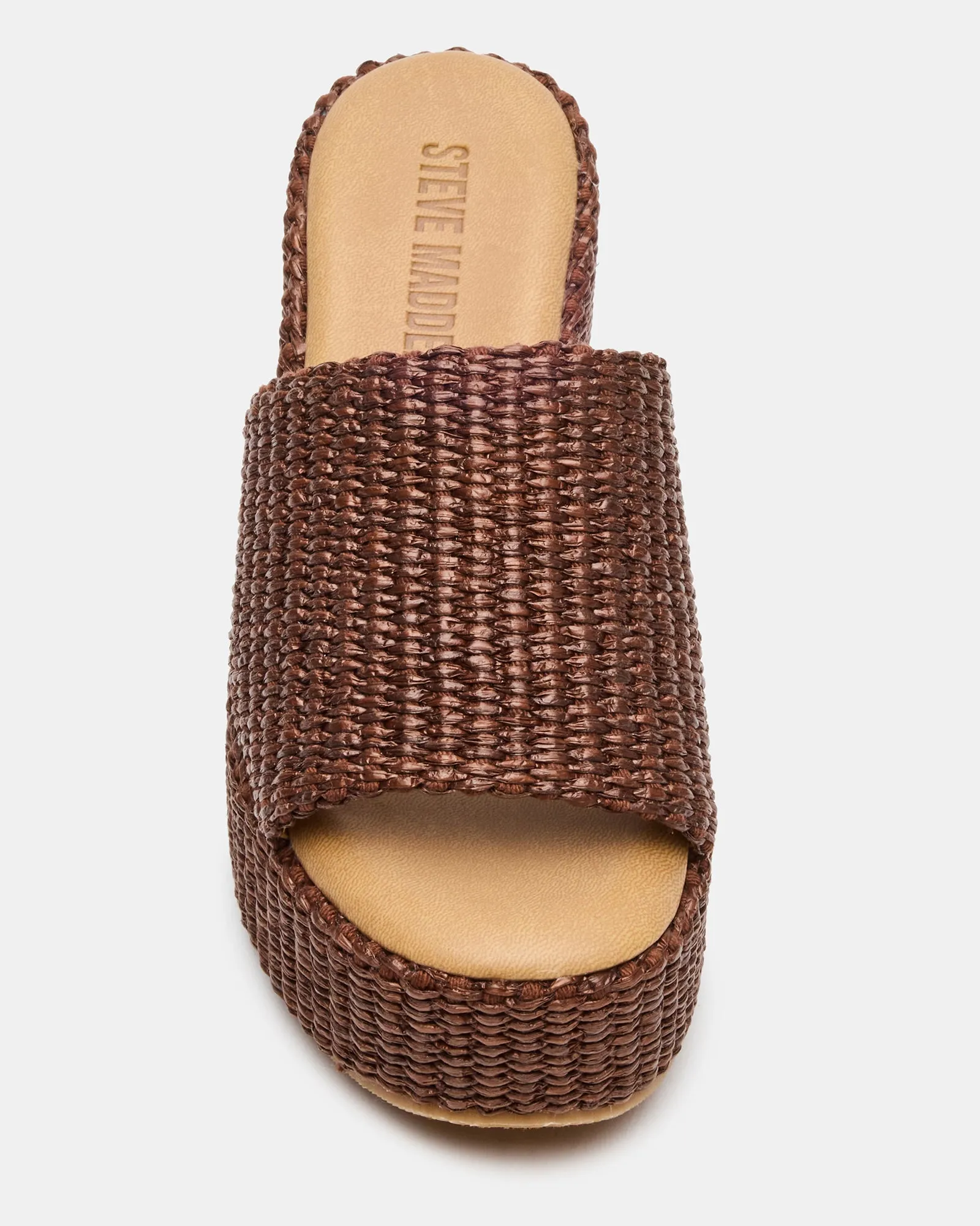 JETTY BROWN RAFFIA sold by Steve Madden product image thumbnail 4