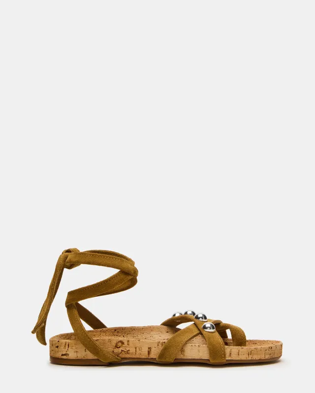 KELSO OLIVE SUEDE sold by Steve Madden
