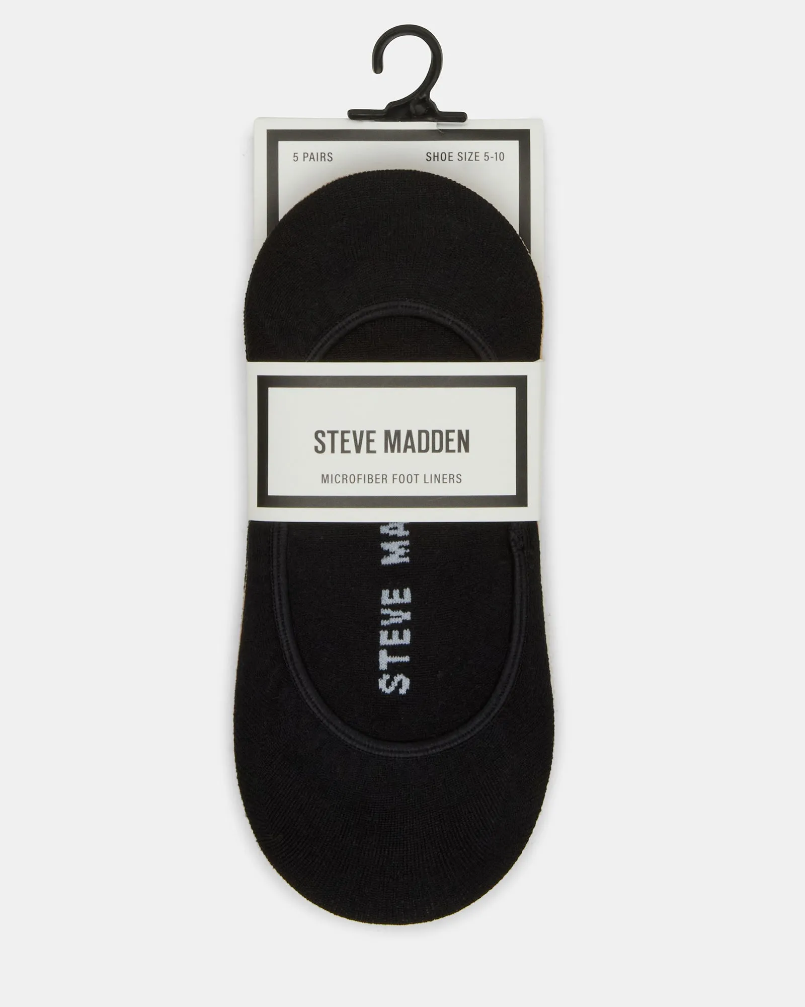 5 PACK SOLID MICROFIBER LINERS sold by Steve Madden product image thumbnail 3
