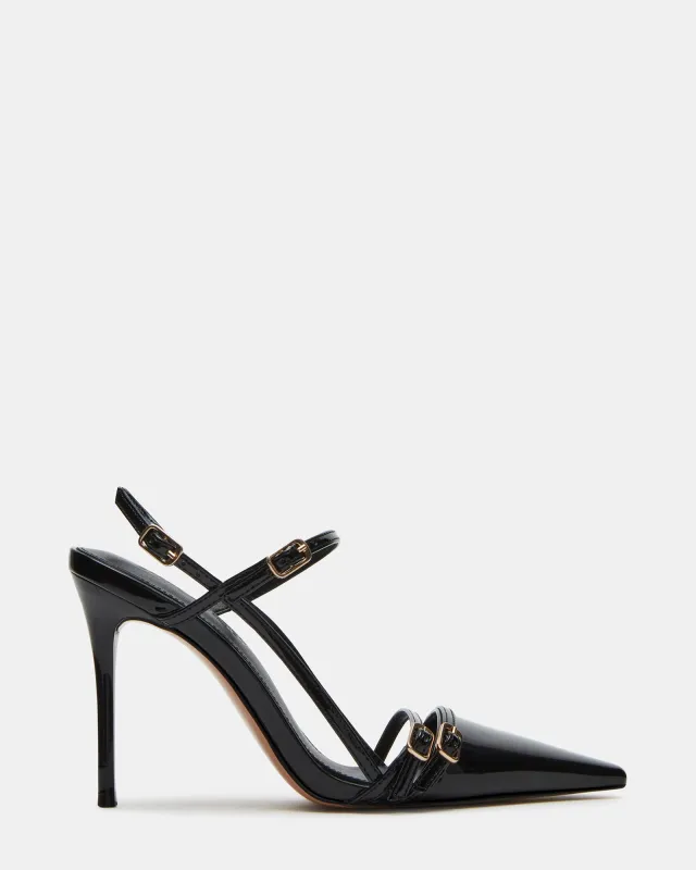 DEAGAN BLACK PATENT - SM REBOOTED sold by Steve Madden
