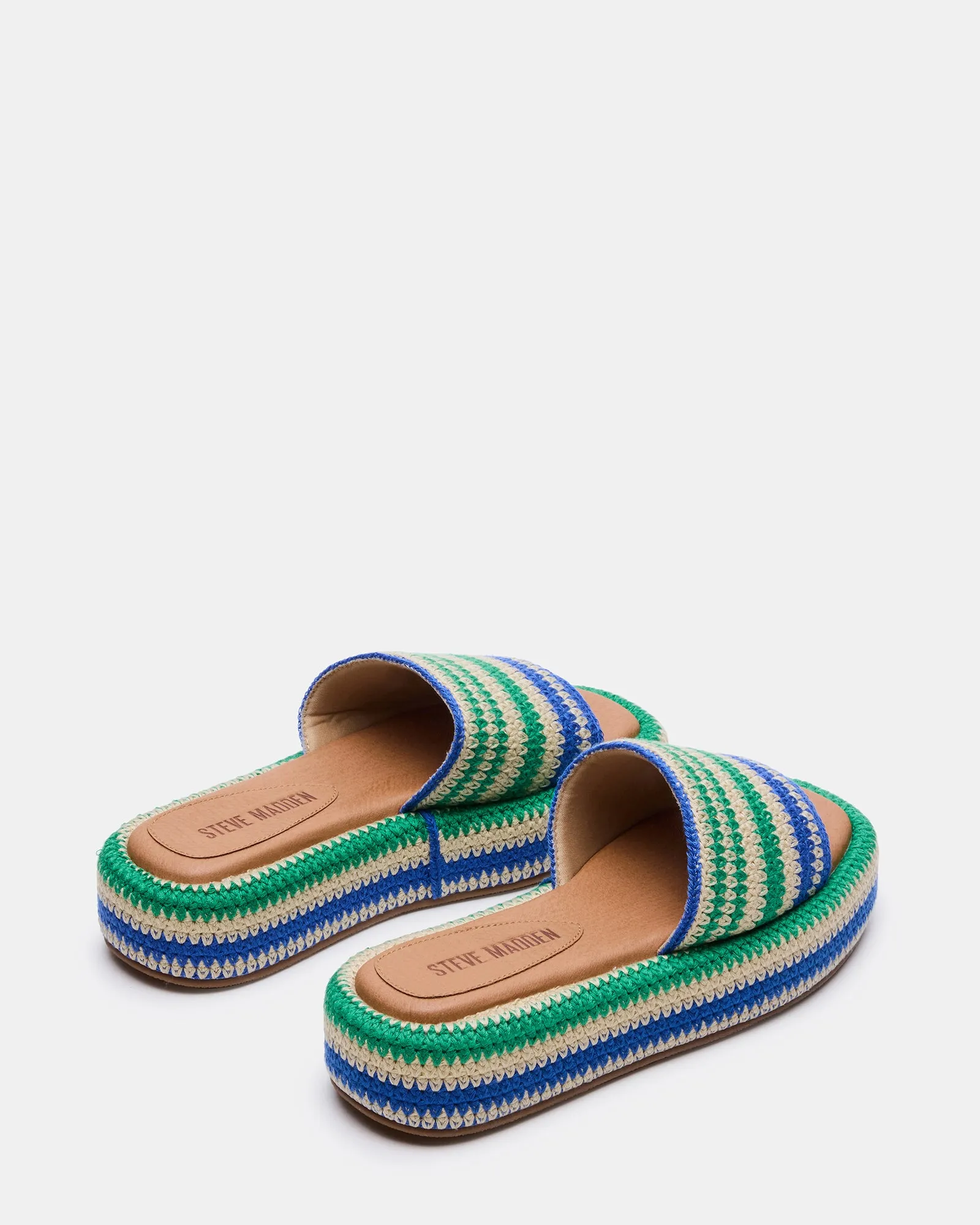 BEACHY WOVEN GREEN MULTI sold by Steve Madden product image thumbnail 5