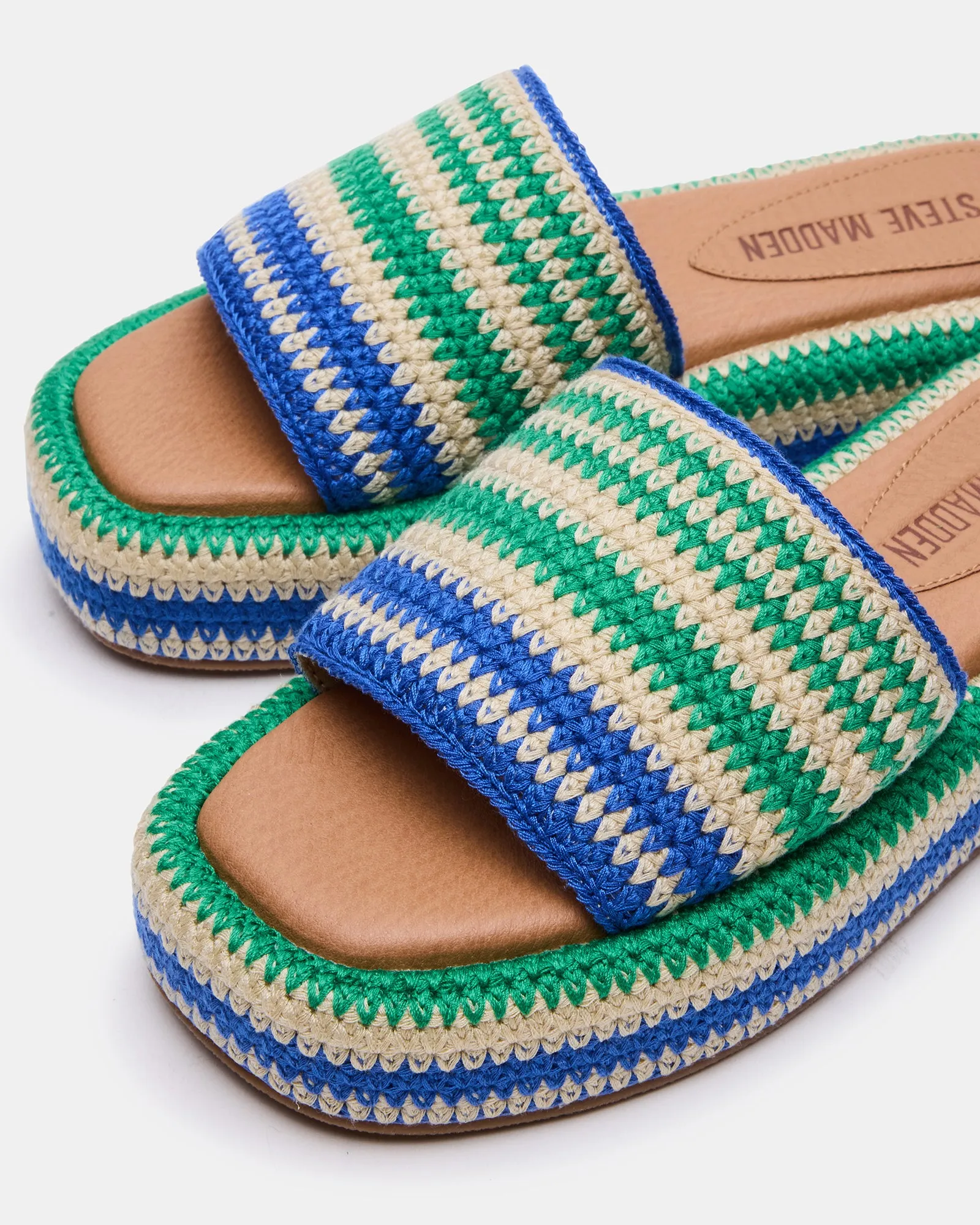 BEACHY WOVEN GREEN MULTI sold by Steve Madden product image thumbnail 3