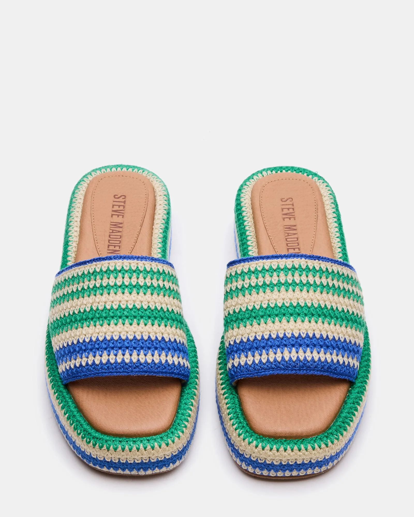 BEACHY WOVEN GREEN MULTI sold by Steve Madden product image thumbnail 4
