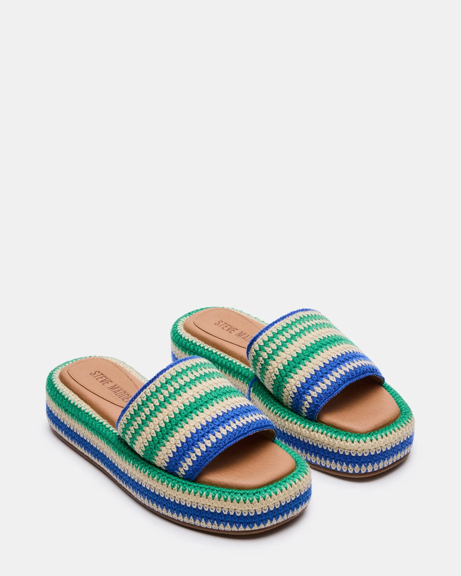 BEACHY WOVEN GREEN MULTI sold by Steve Madden product image thumbnail 2