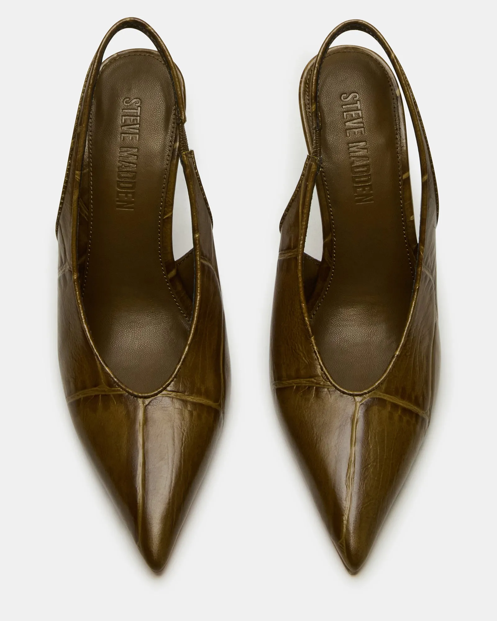 ANDROMEDA GREEN CROCODILE sold by Steve Madden product image thumbnail 4