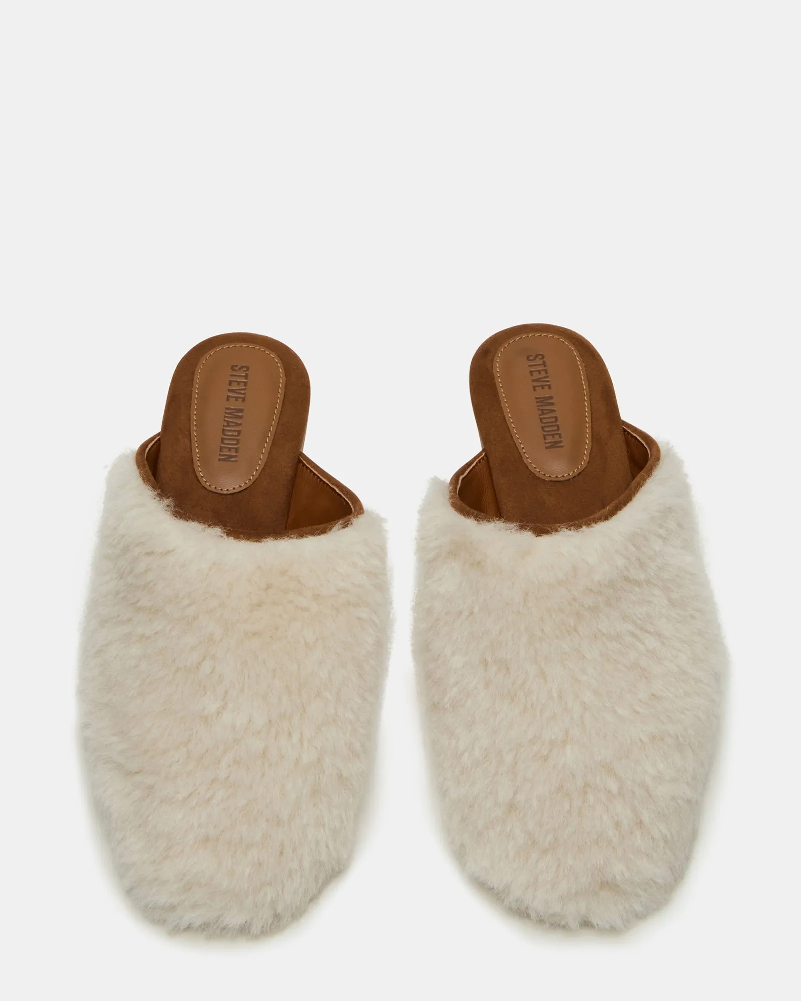PEARSON FAUX FUR CREAM sold by Steve Madden product image thumbnail 4