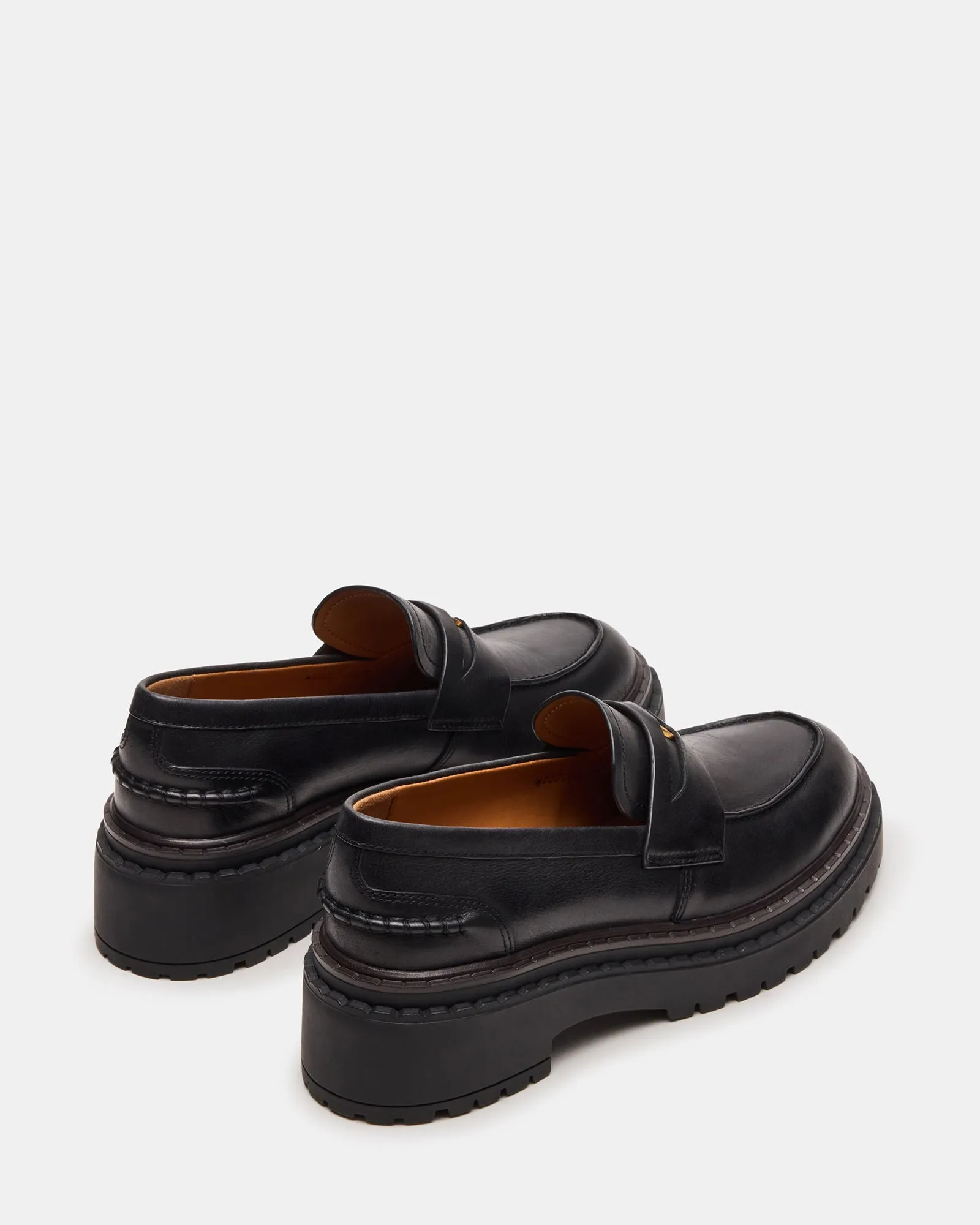 RAFTUS BLACK LEATHER sold by Steve Madden product image thumbnail 5