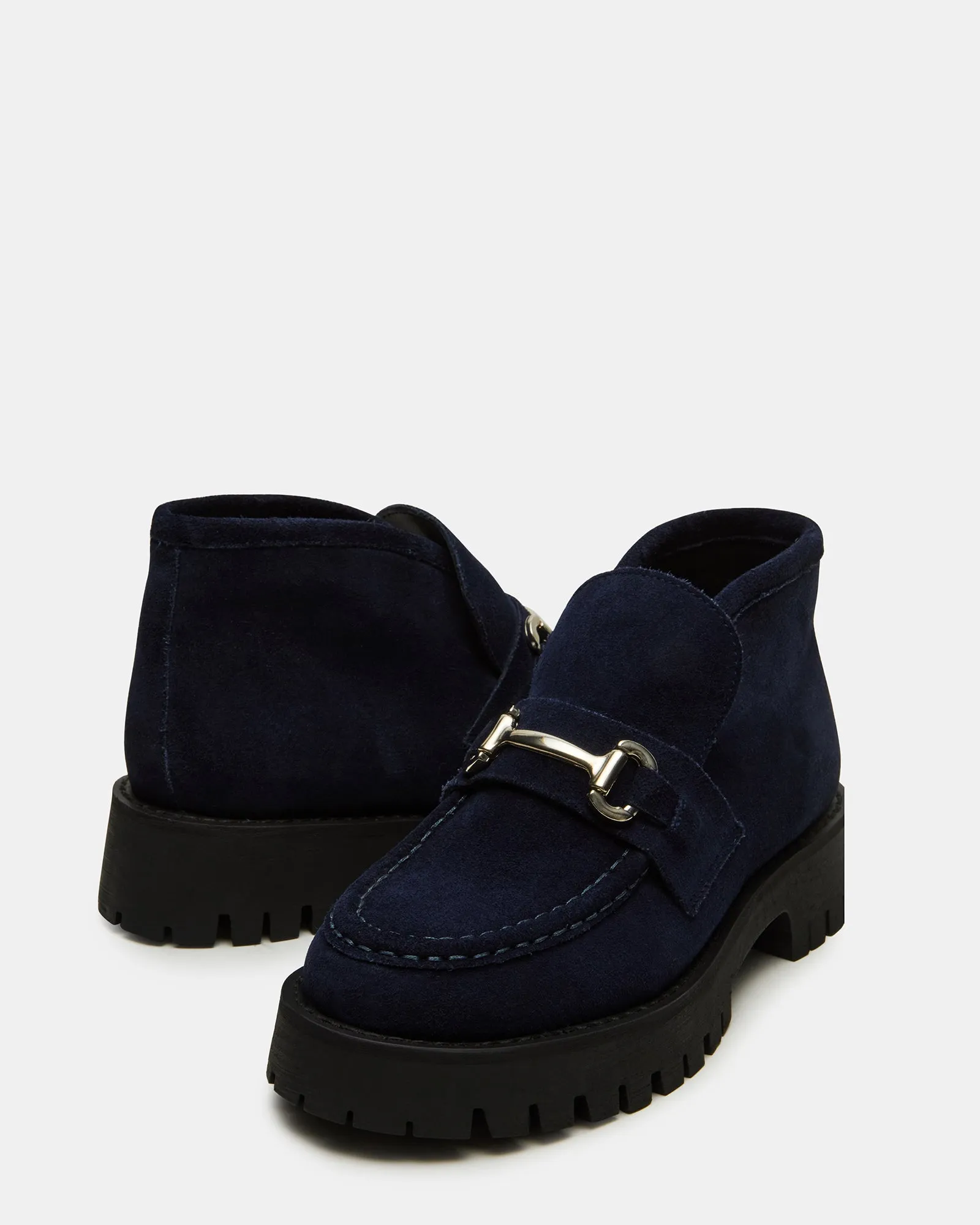 LEON NAVY SUEDE sold by Steve Madden product image thumbnail 3