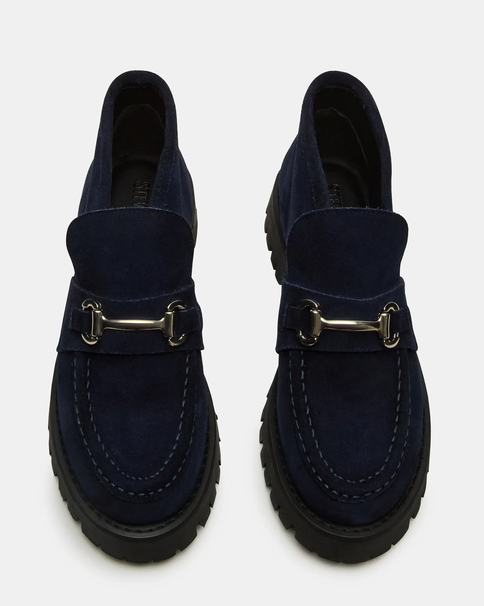 LEON NAVY SUEDE sold by Steve Madden product image thumbnail 4