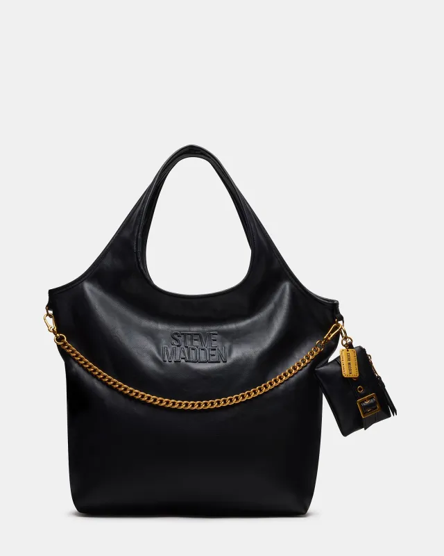 GRUNGY BAG BLACK sold by Steve Madden