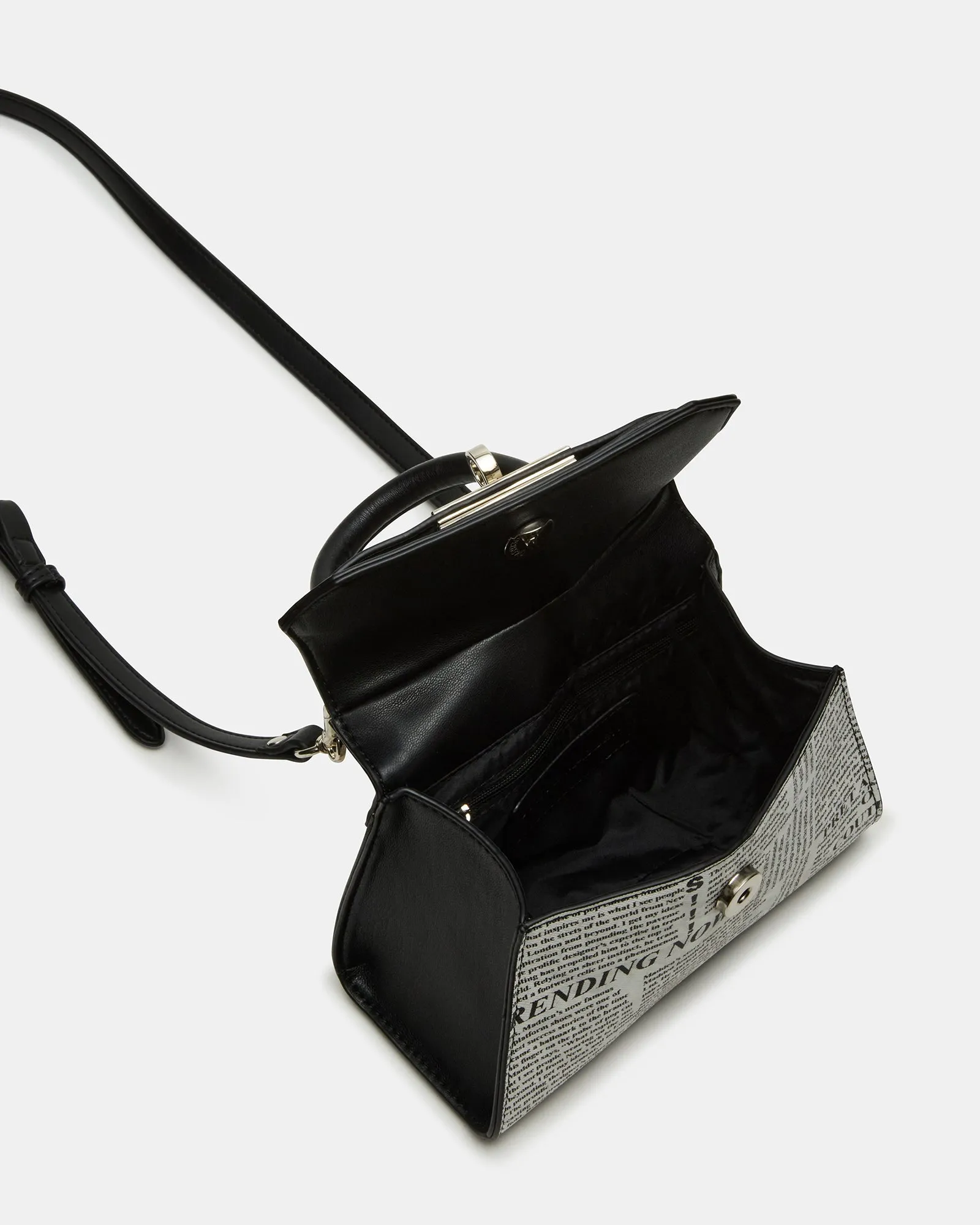MADLYN BAG BLACK/WHITE sold by Steve Madden product image thumbnail 5
