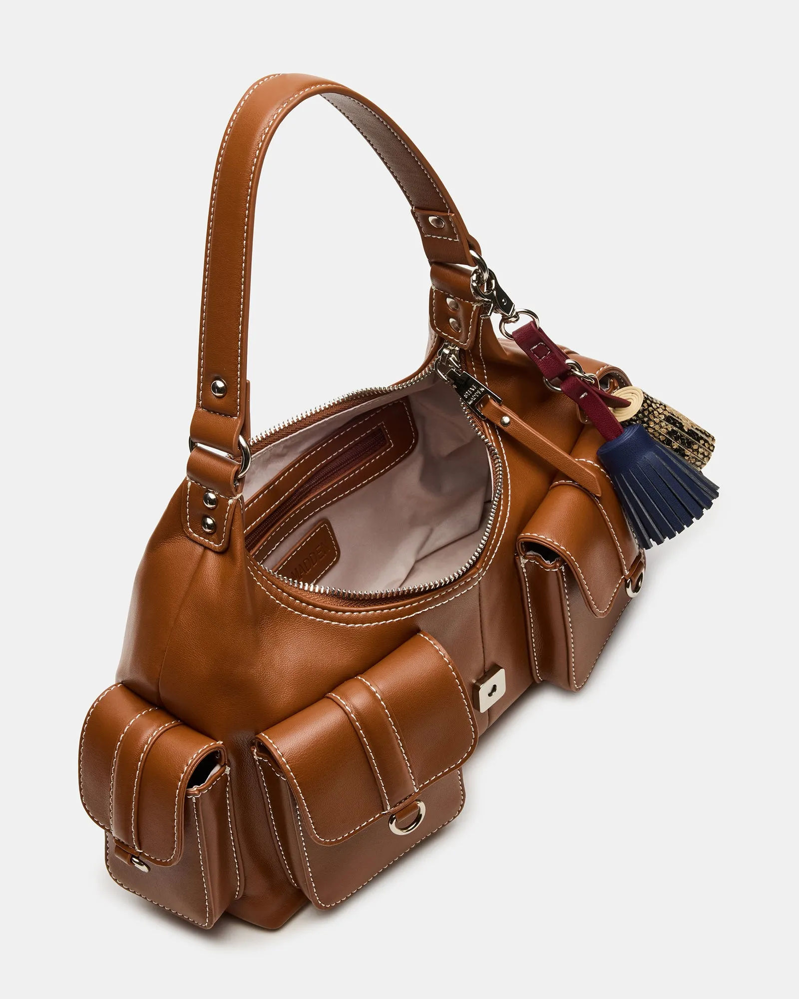 ISSAC BAG COGNAC sold by Steve Madden product image thumbnail 5