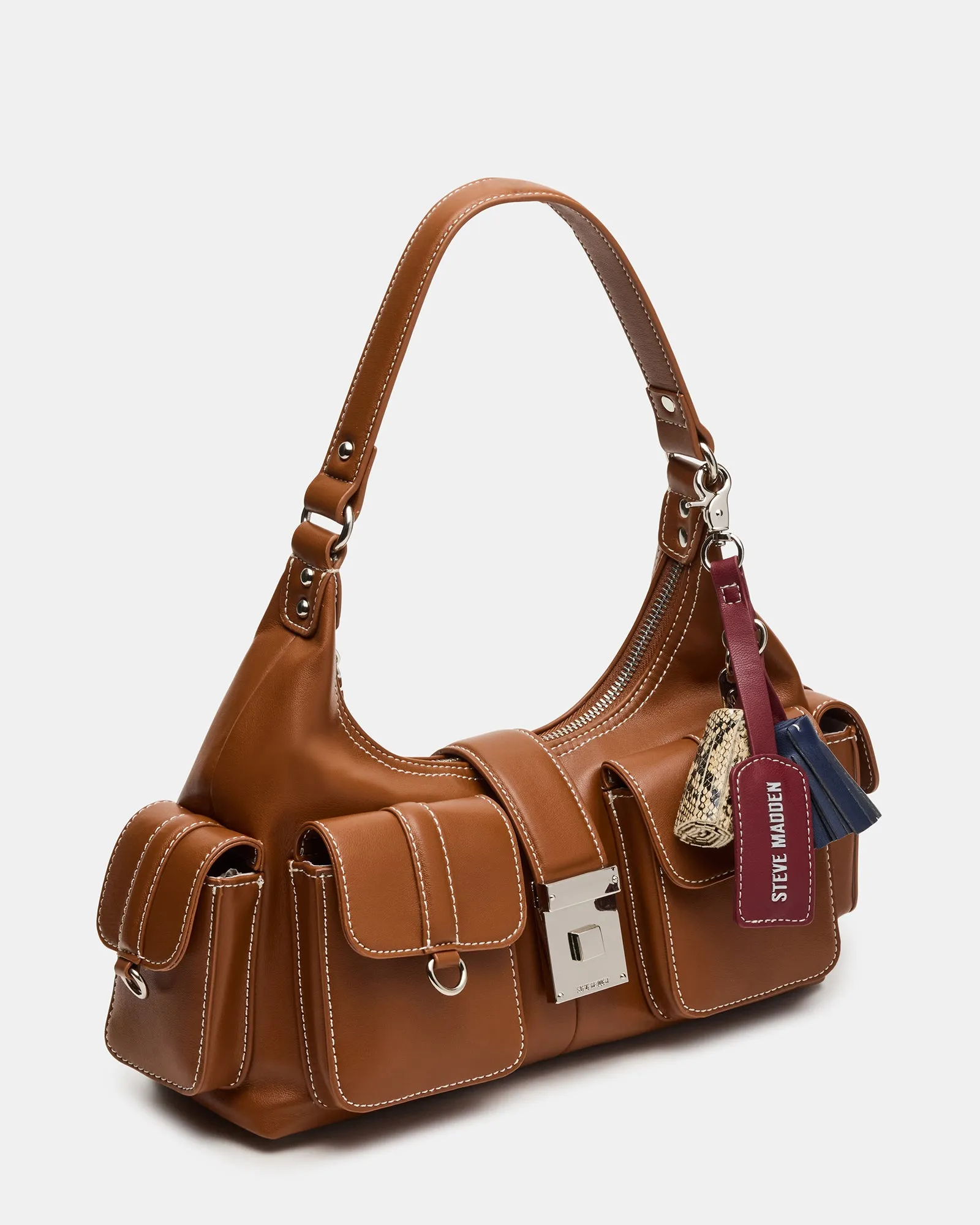 ISSAC BAG COGNAC sold by Steve Madden product image thumbnail 4