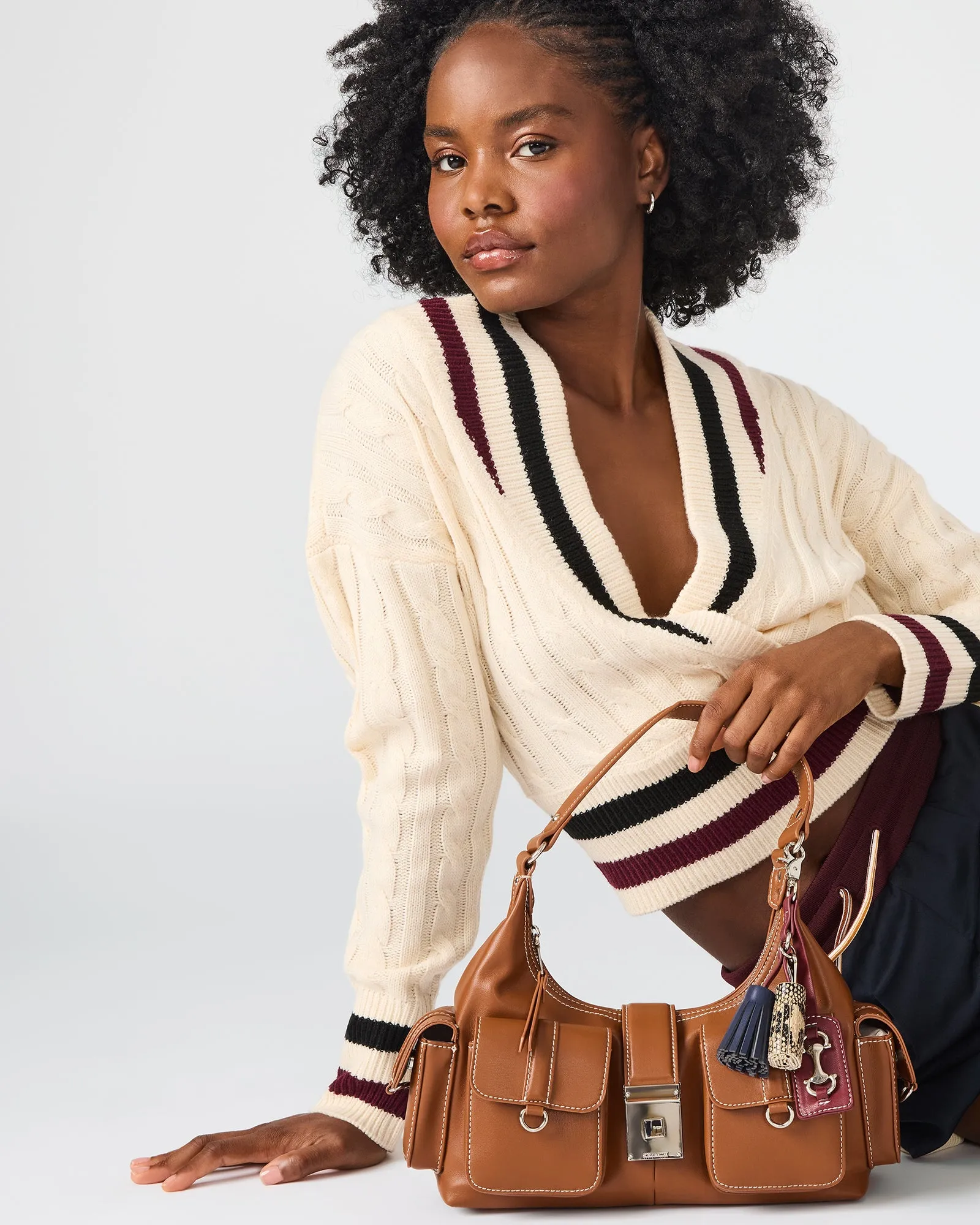 ISSAC BAG COGNAC sold by Steve Madden product image thumbnail 2