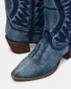 ALBANY DENIM FABRIC WIDE CALF sold by Steve Madden