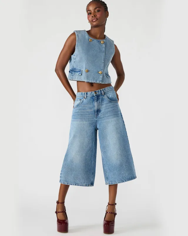 BREA SHORT FOREVER BLUE sold by Steve Madden