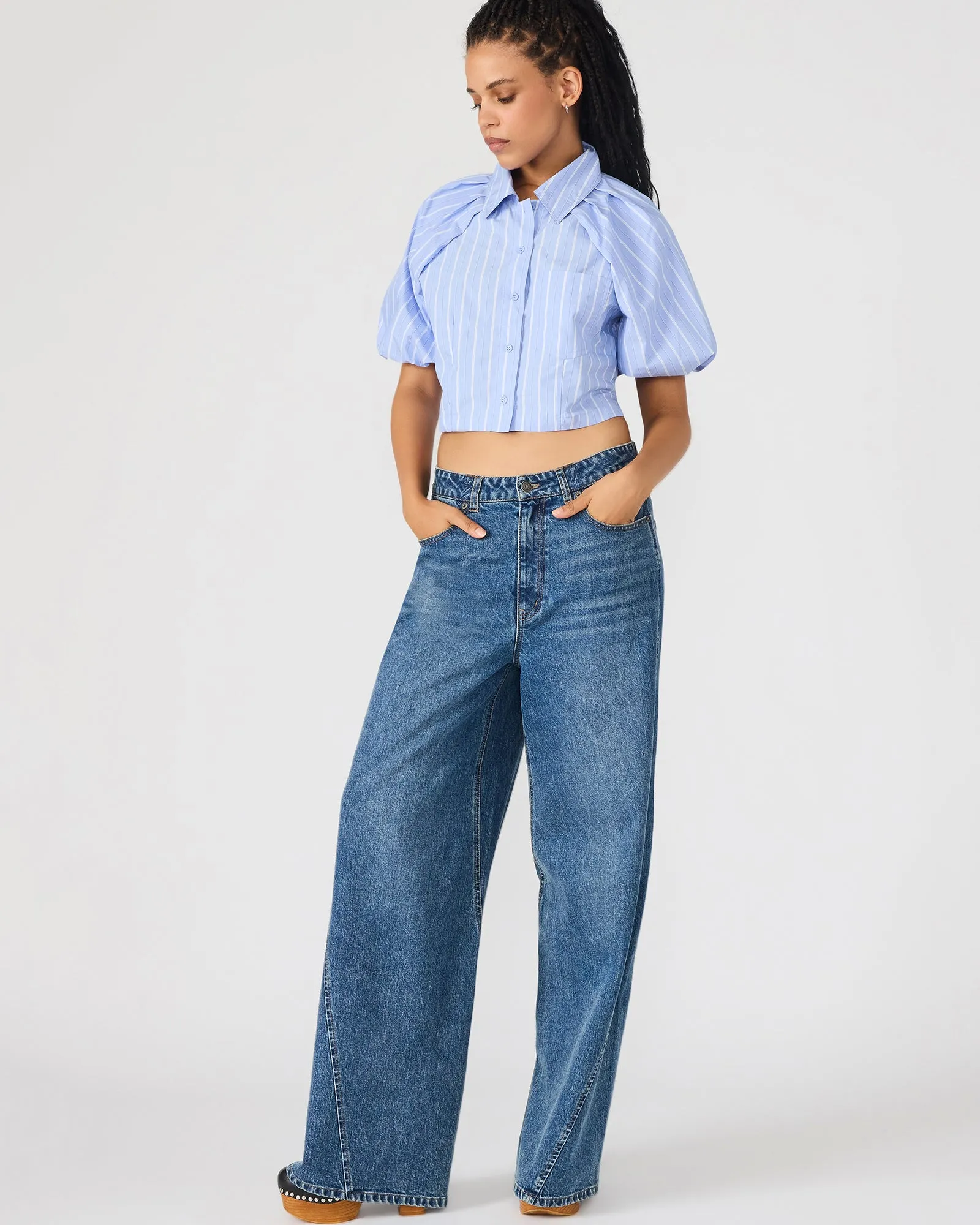 MELLIE JEAN MIDNIGHT BLUE sold by Steve Madden