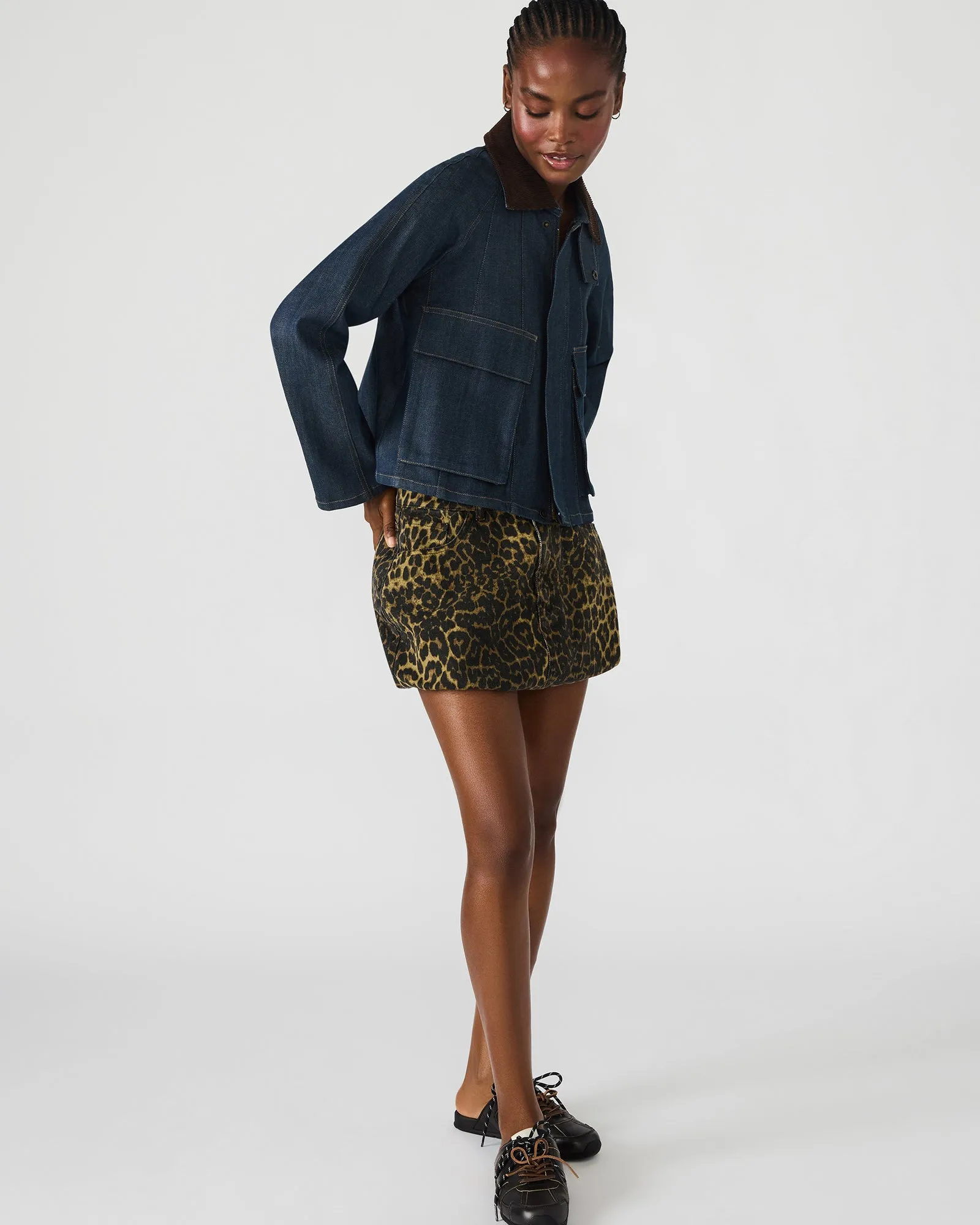 SIMONA SKIRT HOT SPOTS PRINT sold by Steve Madden product image thumbnail 5