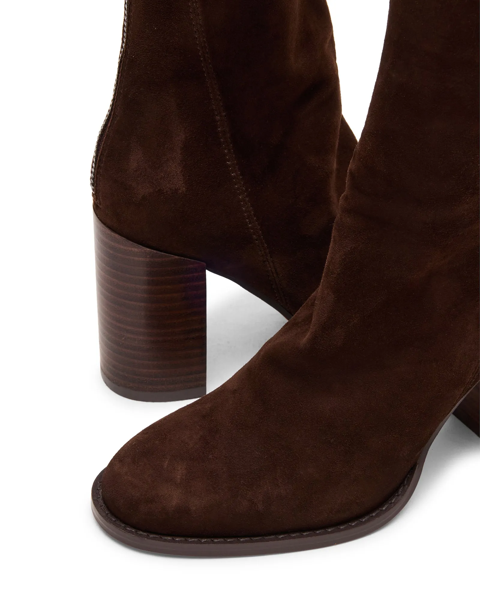 OBSESSION CHOCOLATE BROWN SUEDE sold by Steve Madden product image thumbnail 3