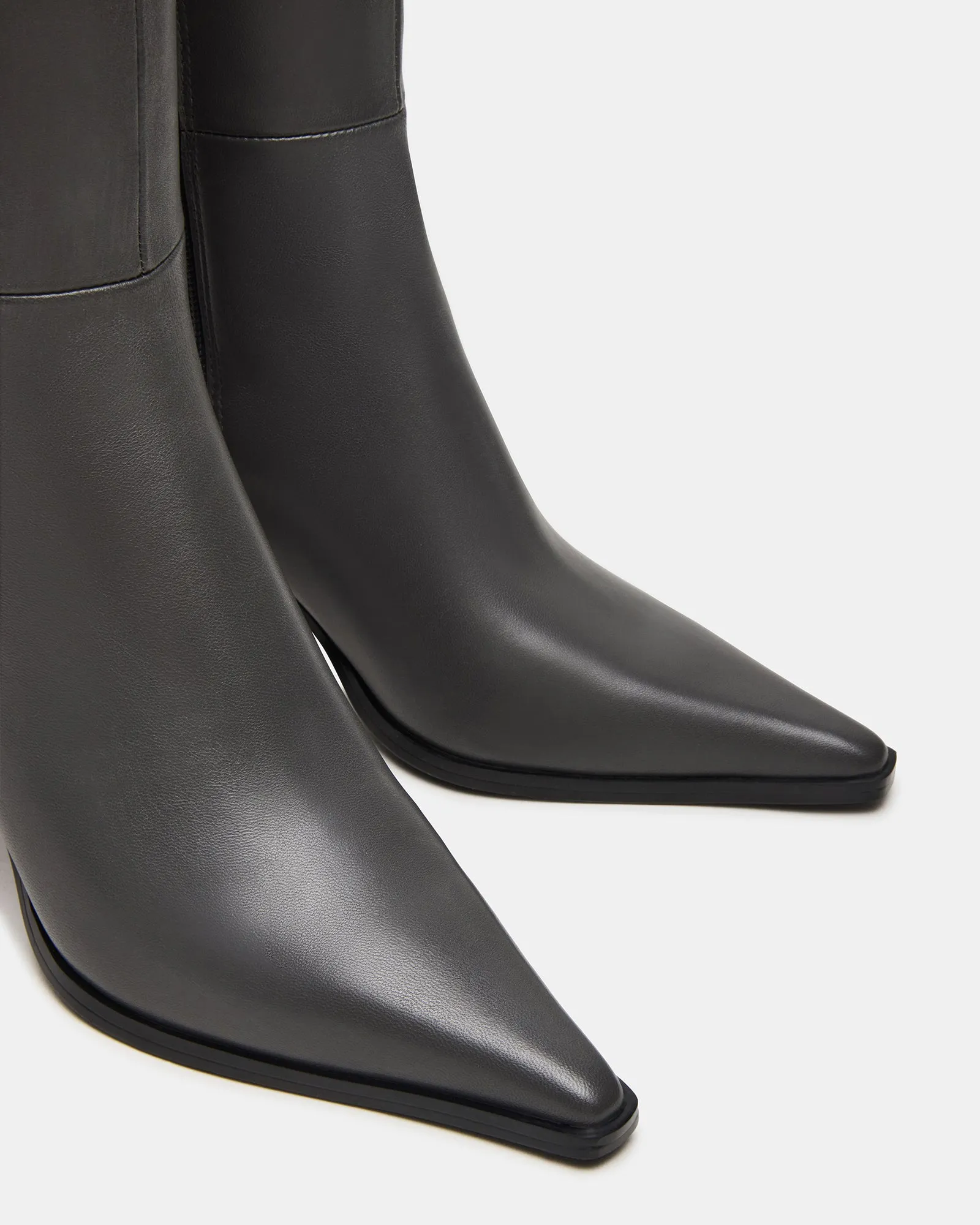 LINGO GREY LEATHER sold by Steve Madden product image thumbnail 3