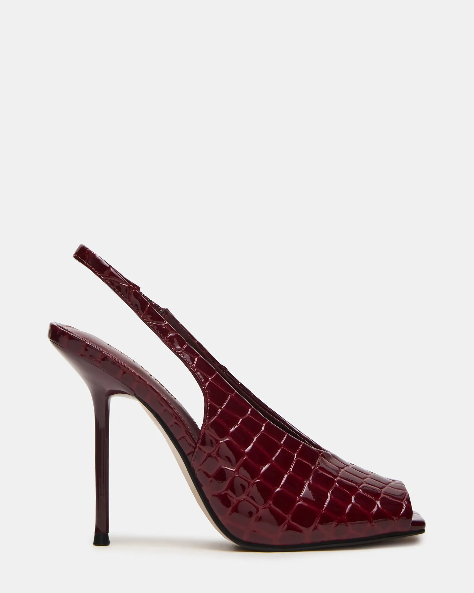 LUCIAN WINE CROCODILE sold by Steve Madden