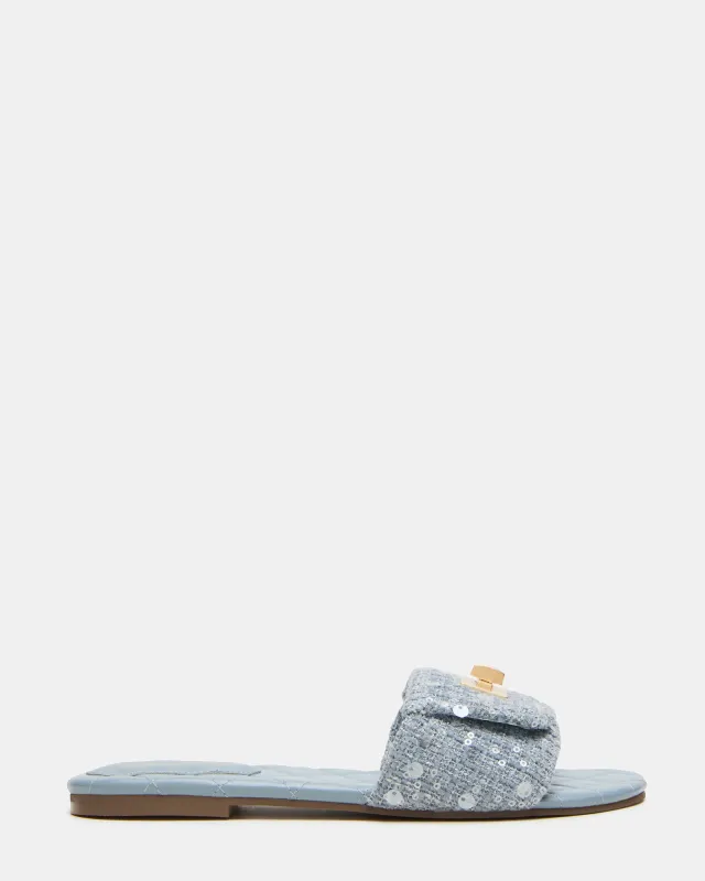MORELAND SEQUIN BLUE sold by Steve Madden