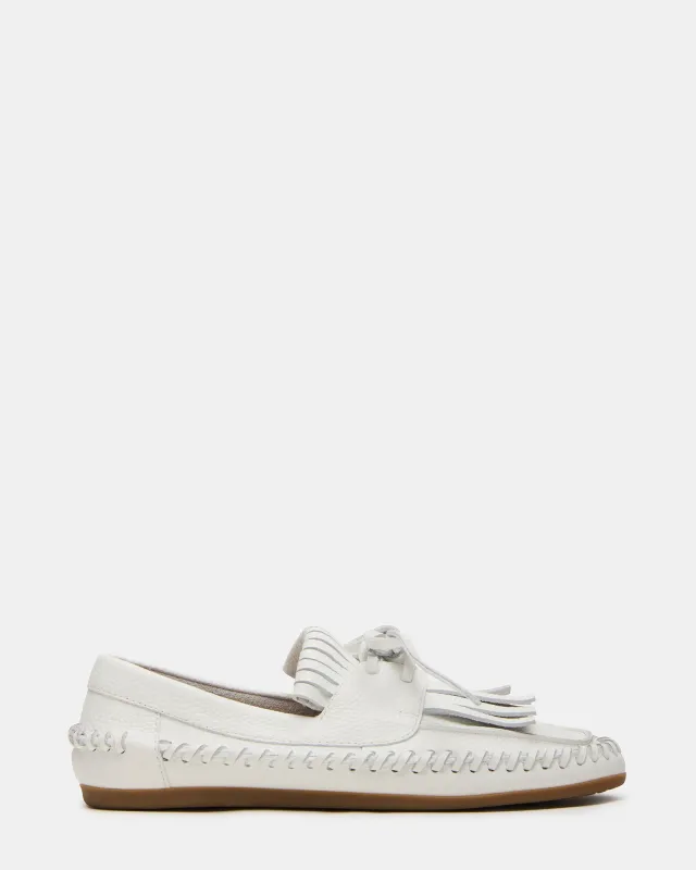 SAMUAL WHITE LEATHER sold by Steve Madden