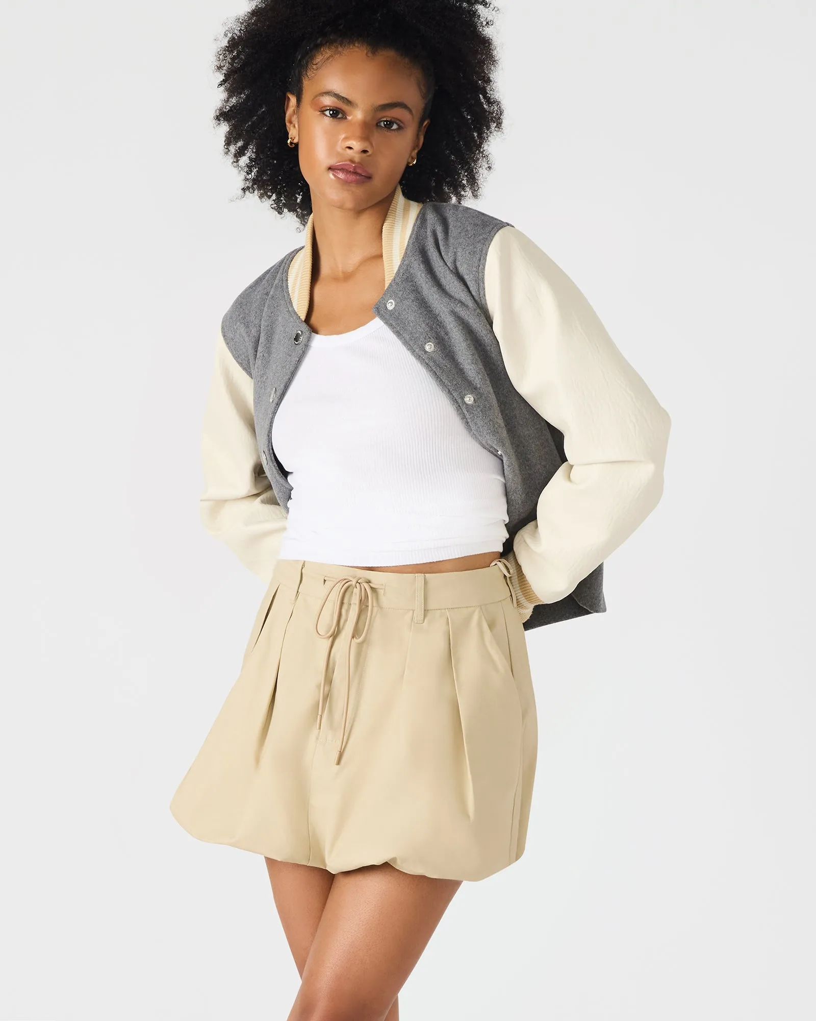 LIVIE SKIRT KHAKI sold by Steve Madden product image thumbnail 5
