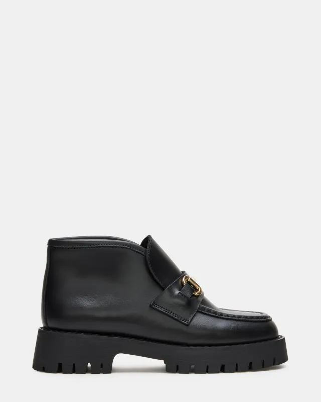LEON BLACK LEATHER sold by Steve Madden