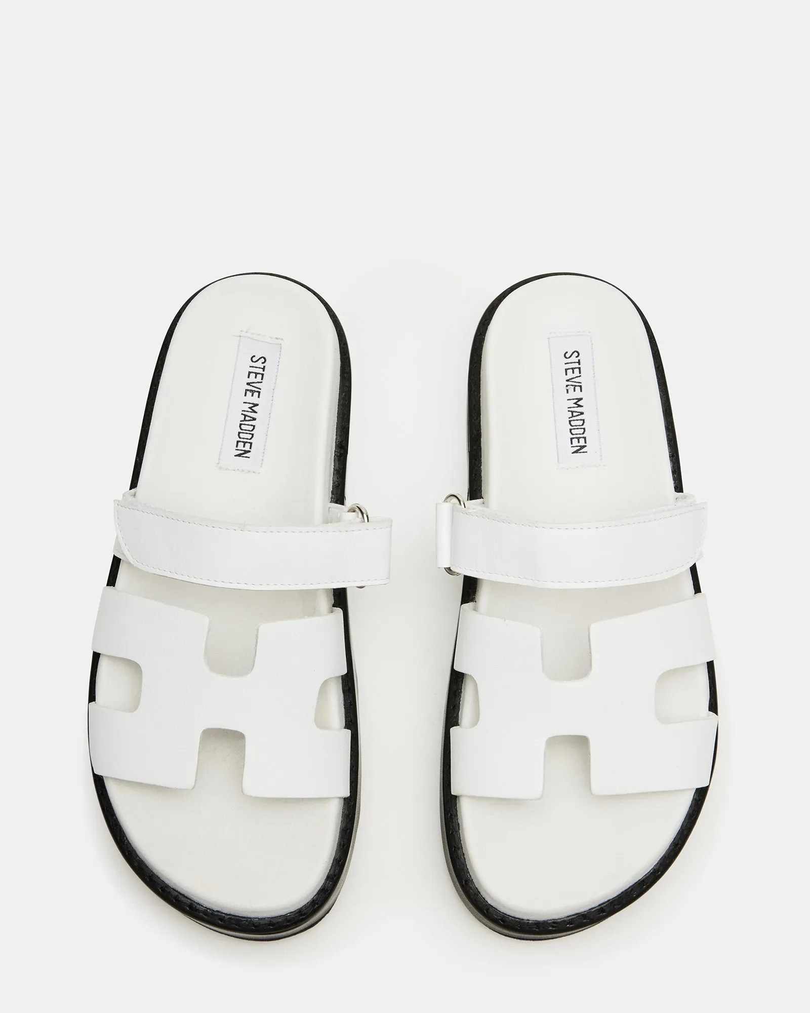 BIGMAYVEN WHITE LEATHER - SM REBOOTED sold by Steve Madden product image thumbnail 4