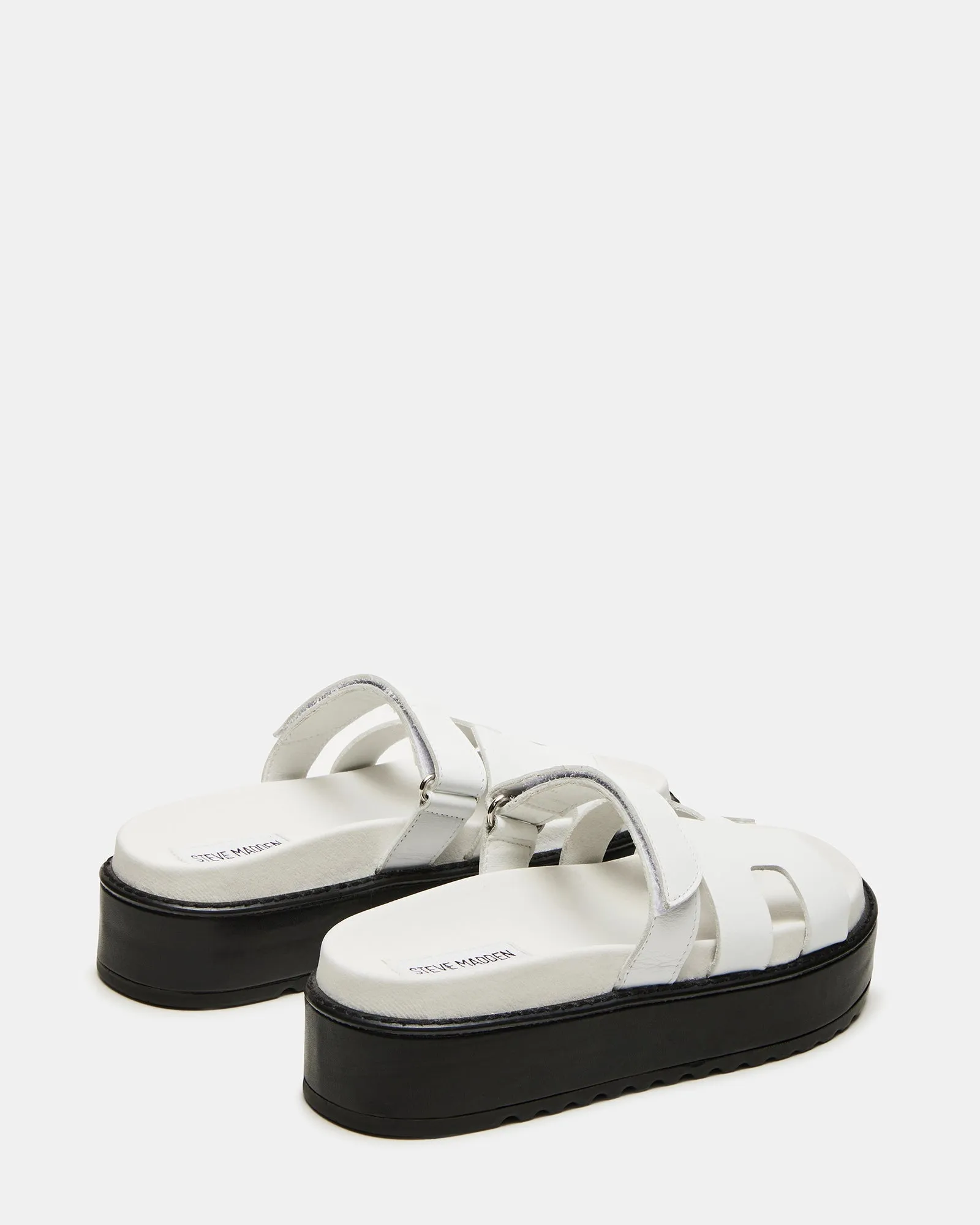 BIGMAYVEN WHITE LEATHER - SM REBOOTED sold by Steve Madden product image thumbnail 5