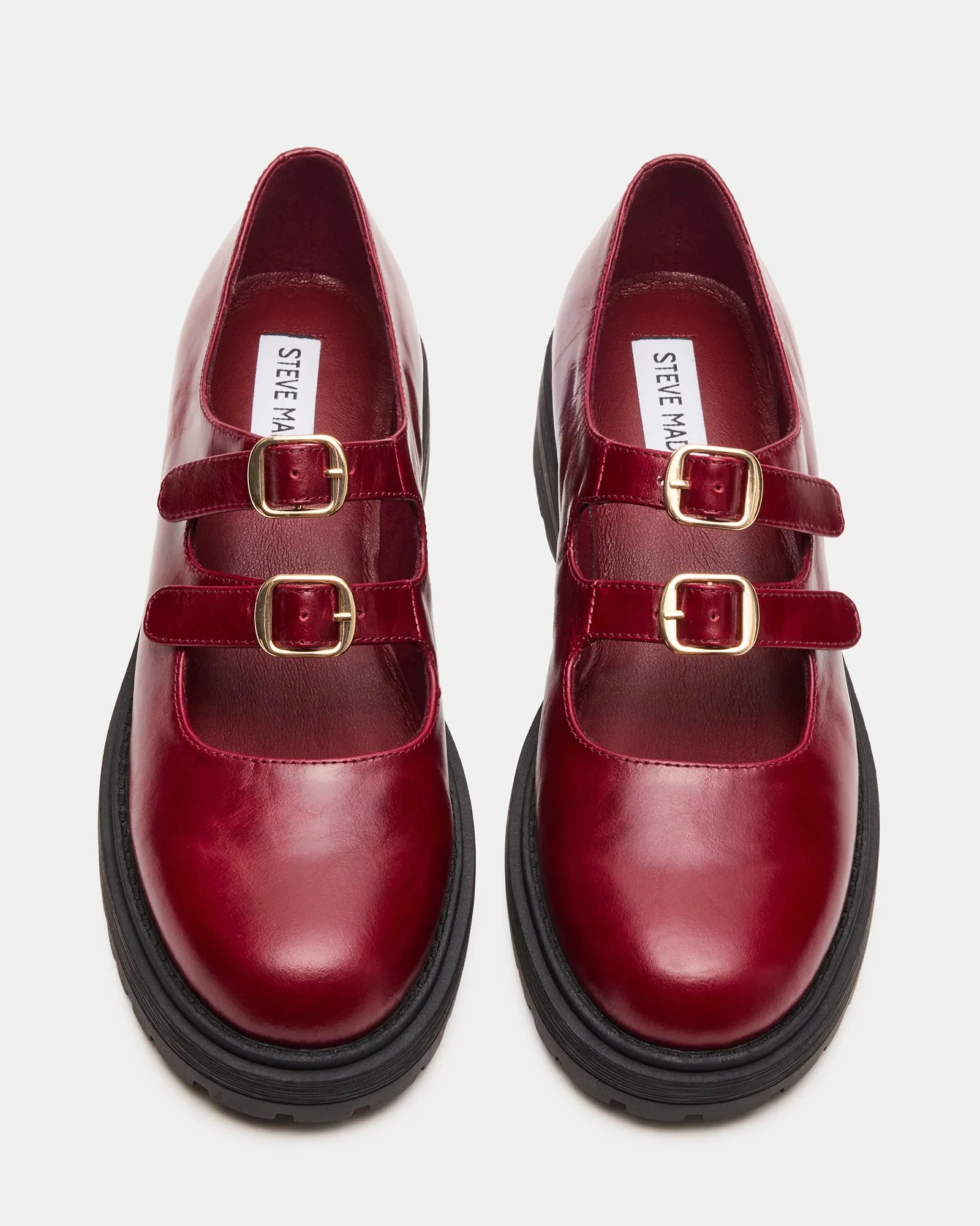 ALBA BURGUNDY LEATHER sold by Steve Madden product image thumbnail 4
