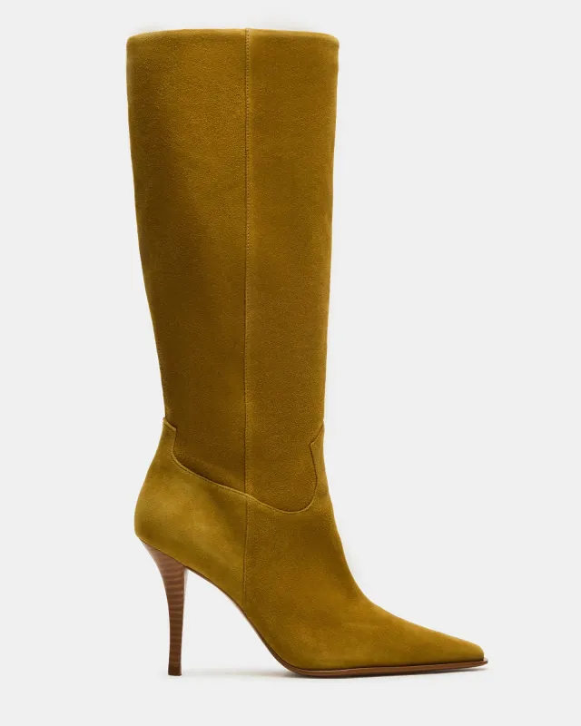 WESCOT OLIVE SUEDE sold by Steve Madden